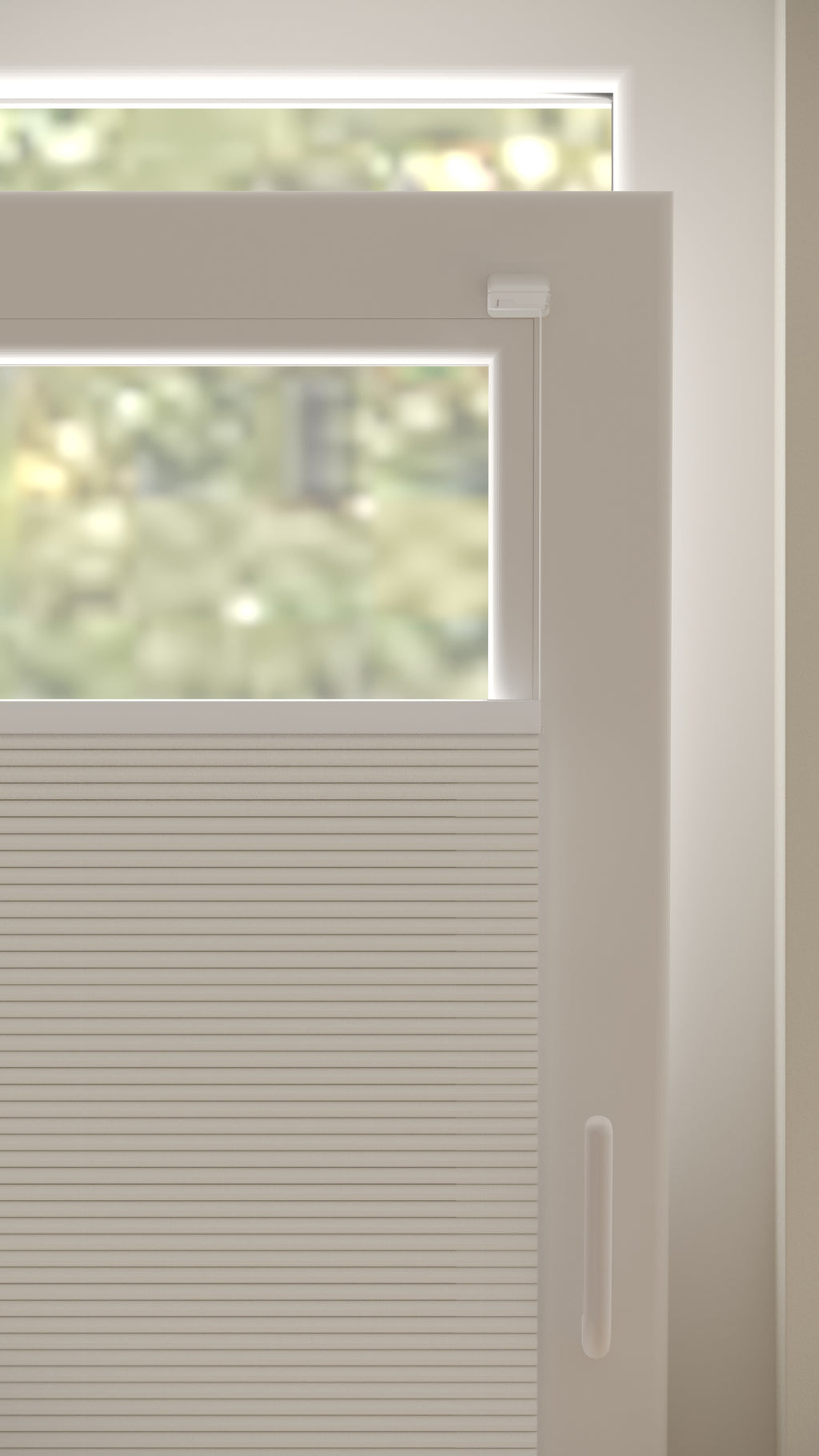 Plissé gordijn Parijs Lichtbeige Verduister 5110 - Draai/kiep