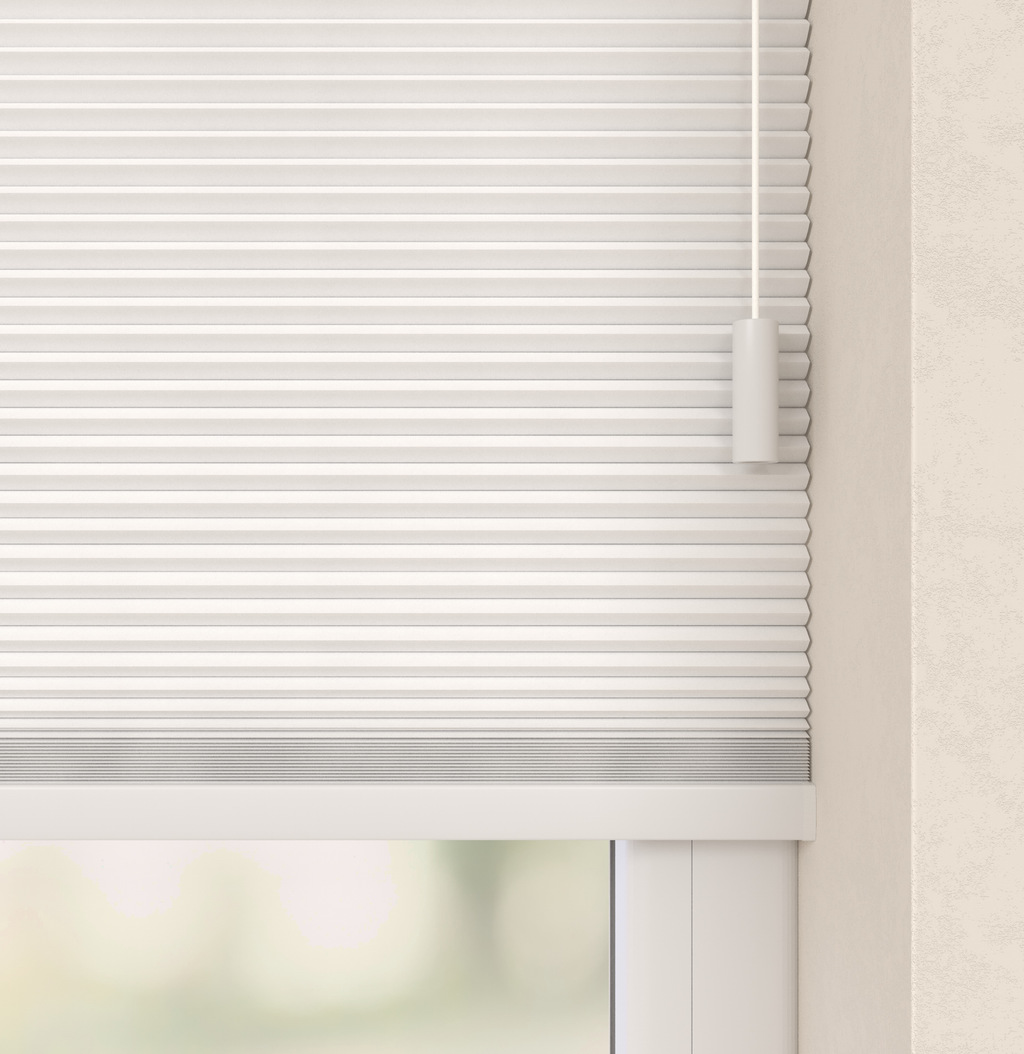 Plissé gordijn Trend Wit 01