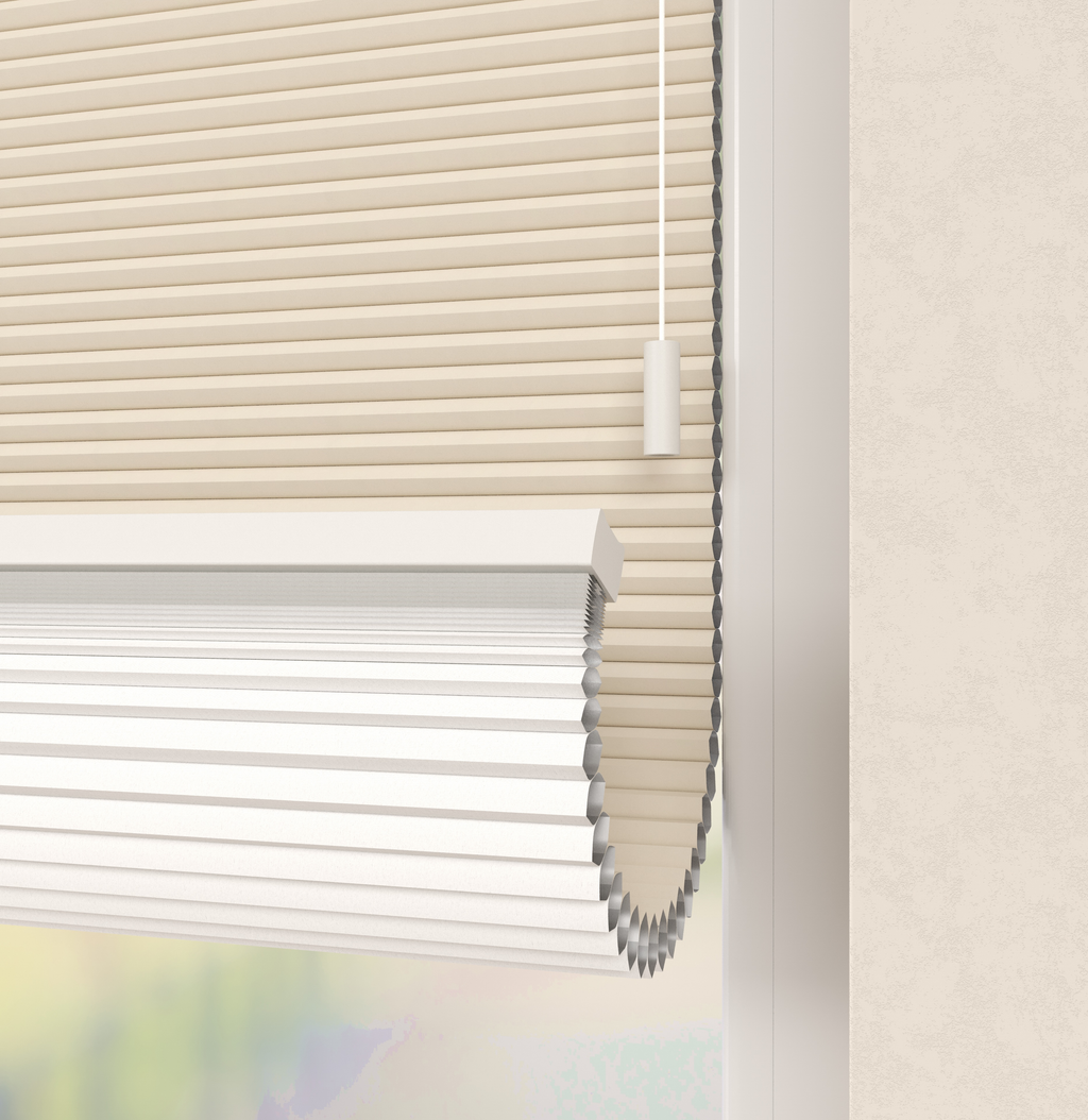 Plissé gordijn Trend Beige Verduister 03