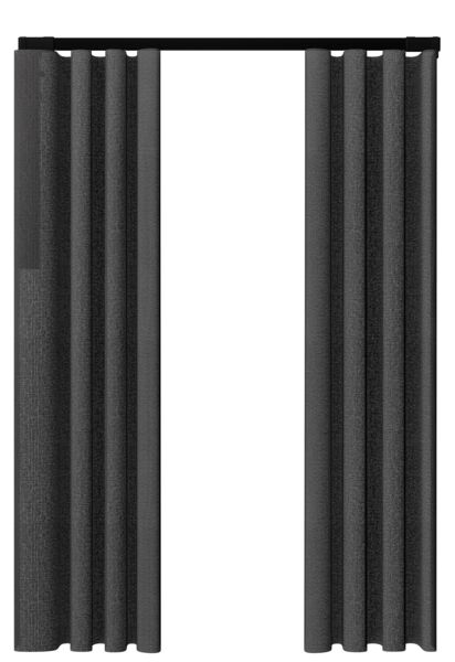 Elektrische Gordijnrails Zwart Motionblinds Afbeelding 1