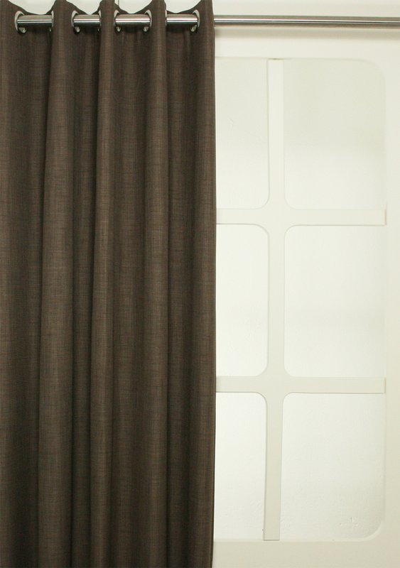 Gordijn Brandvertragend Rusticae Bruin Taupe 17 Afbeelding 2