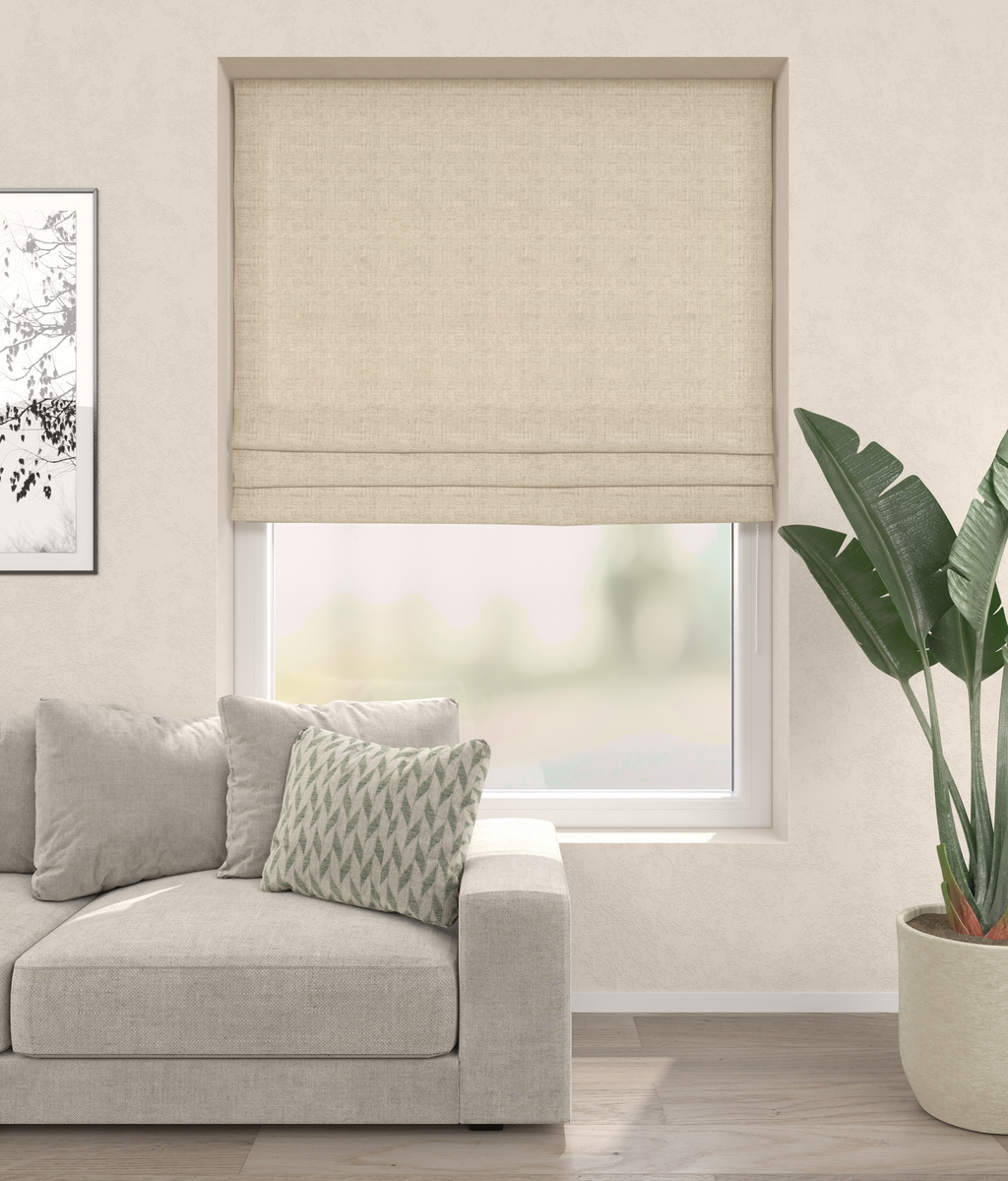 Vouwgordijn Serge Naturel 16606 Afbeelding 1