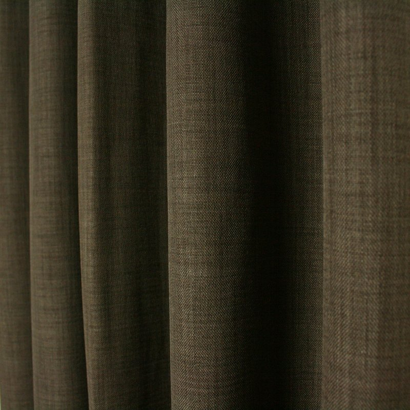 Gordijn Brandvertragend Rusticae Bruin Taupe 17 Afbeelding 1