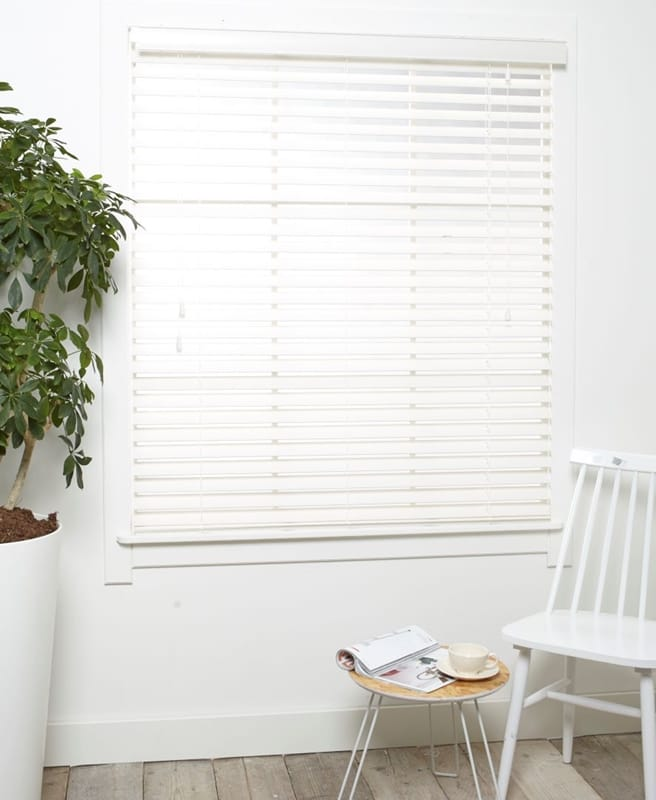 Houten Jaloezie Trend Off White Afbeelding 1