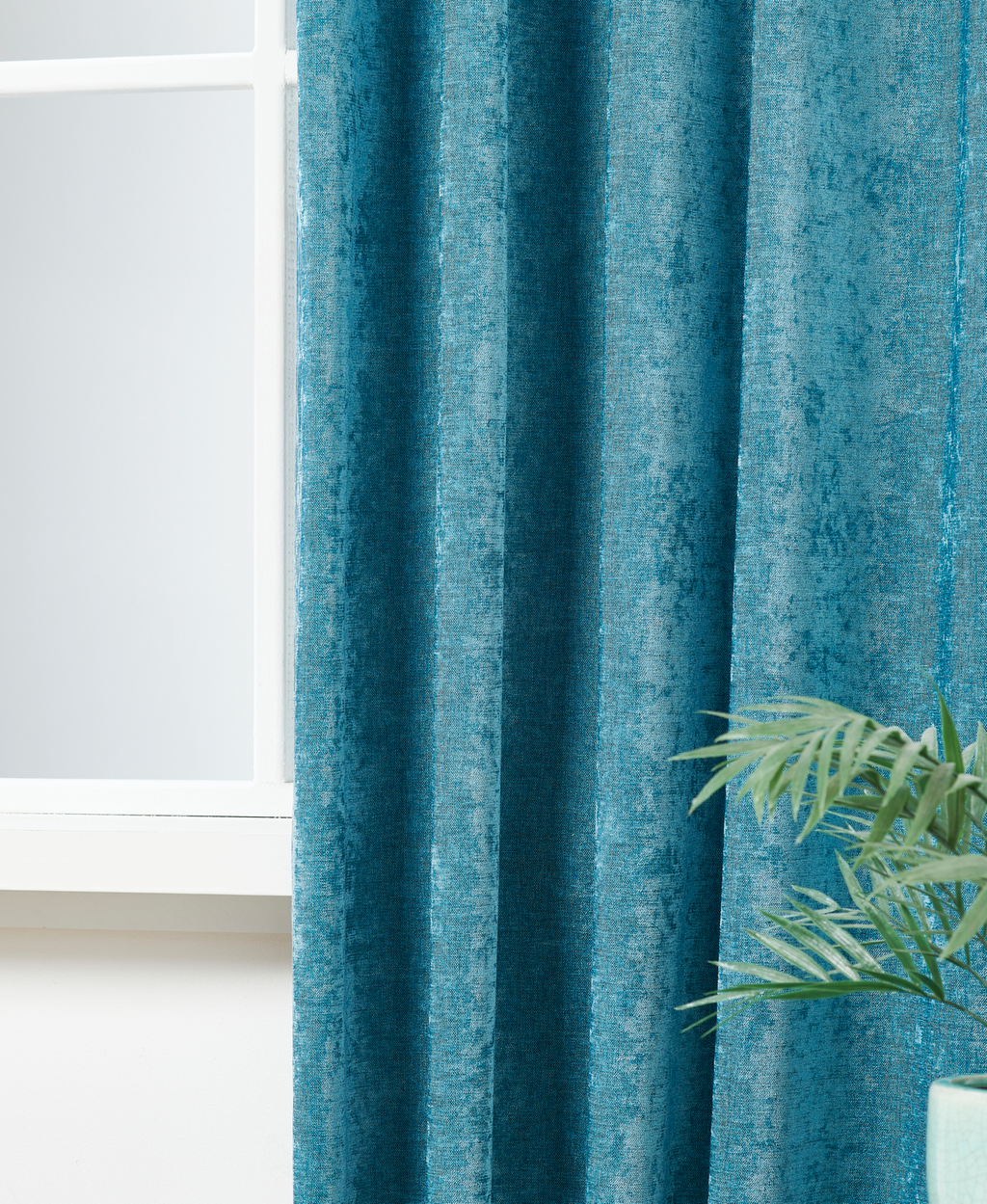 Gordijn London Smaragd Blauw 605 Afbeelding 2