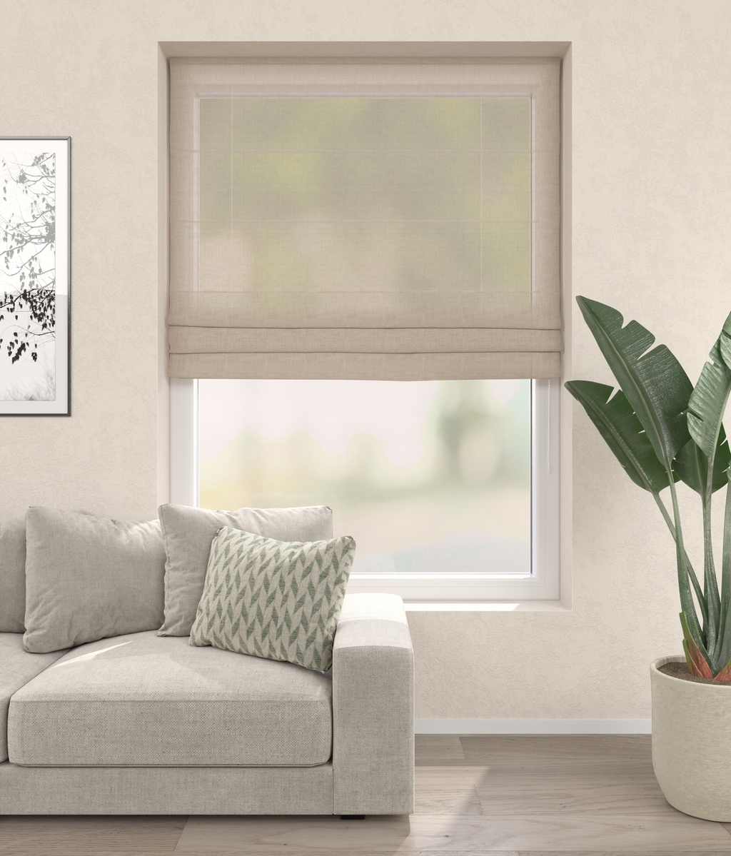 Vouwgordijn 5167 Lichtzand 4142855b Afbeelding 1