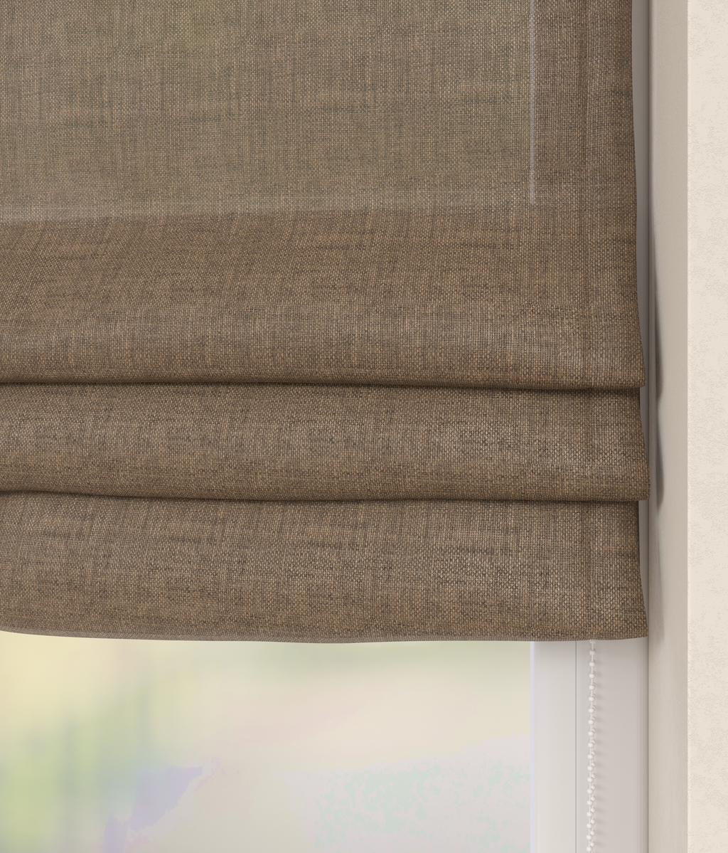 Vouwgordijn Serge Taupe 16326 Afbeelding 2