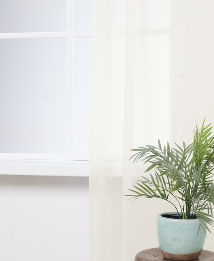 Vitrage Franse Voile Ivoor Afbeelding 1