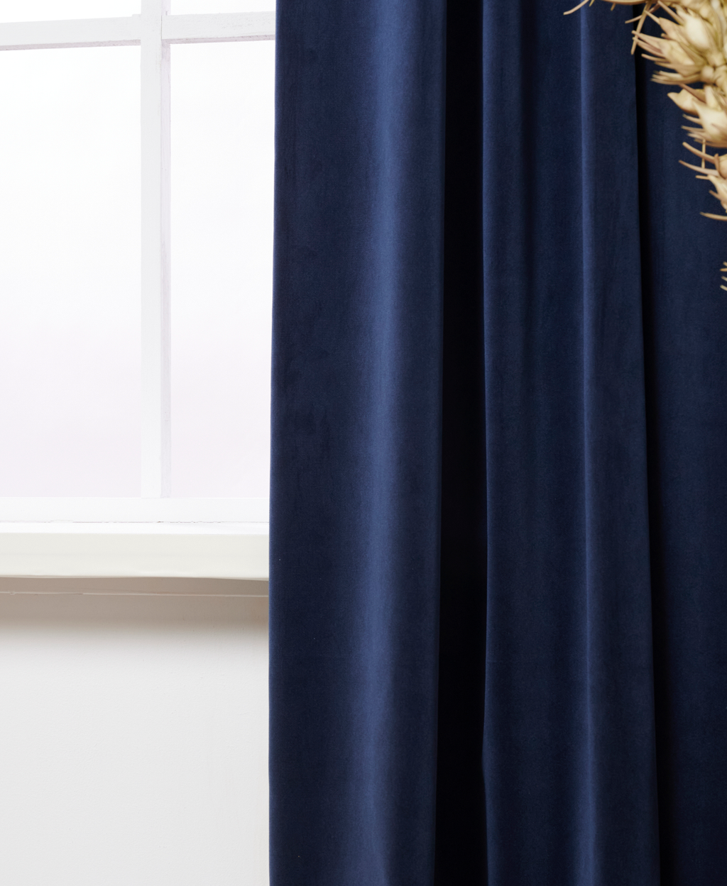 Gordijn Luxury Velvet Blauw 606 Afbeelding 2