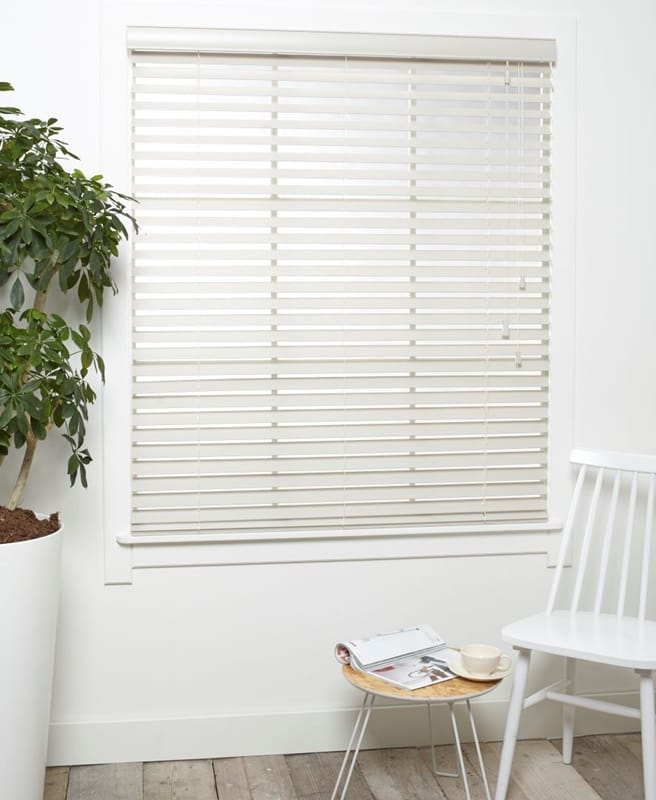 Houten Jaloezie Luxe Grijs Zand Afbeelding 1