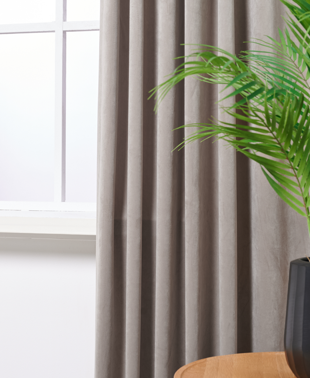 Gordijn Trend Velours Grijs Zand 16 Afbeelding 2