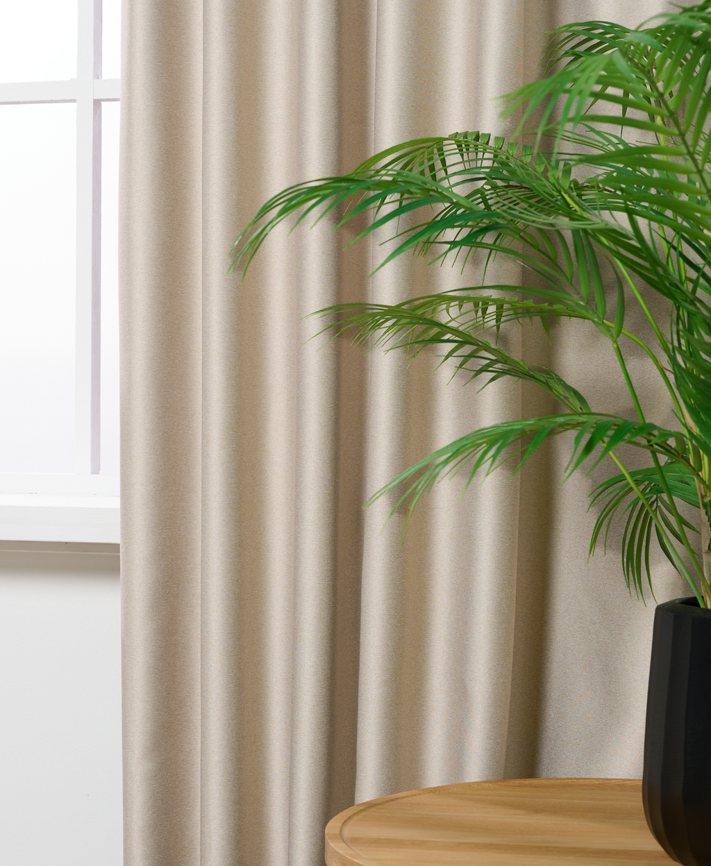 Gordijn Brandvertragend Elton Lichtbeige 04 Afbeelding 2