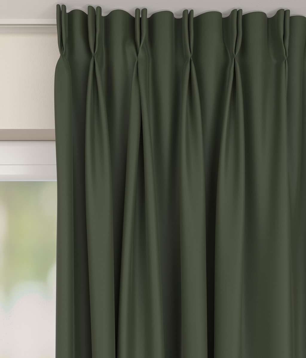 Gordijn Verduister Fancy Donkergroen Afbeelding 2