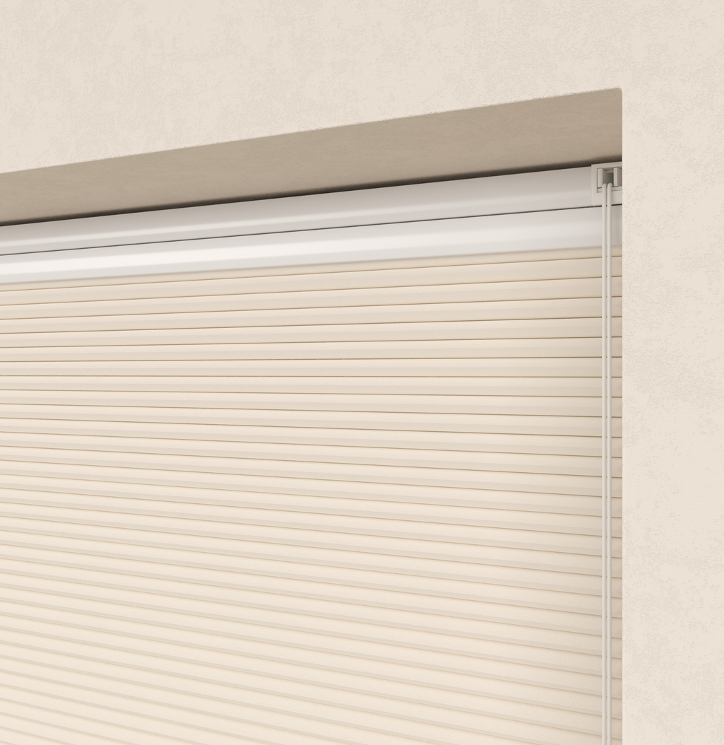 Plissé gordijn Parijs Lichtbeige 110
