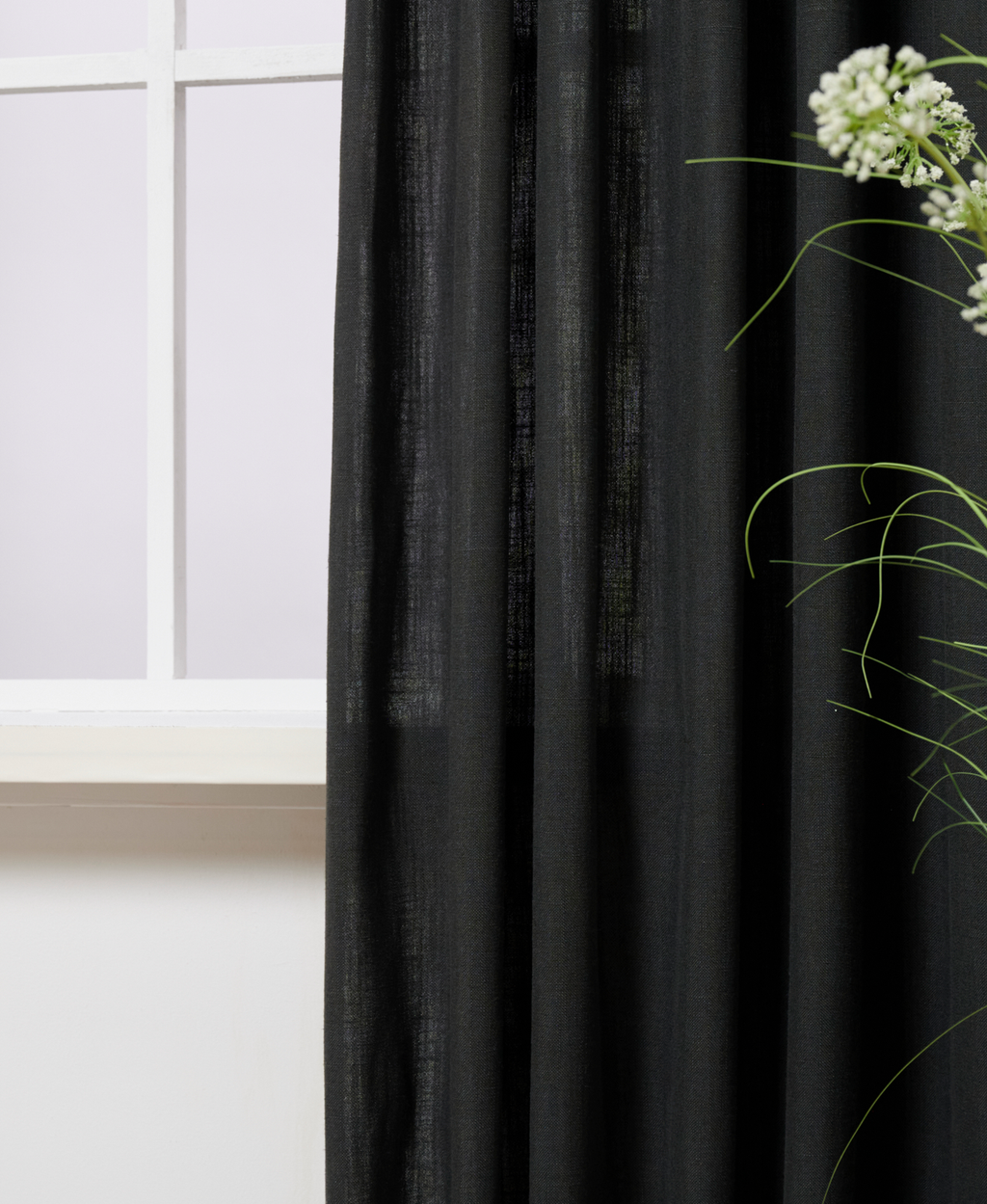 Gordijn Ibiza Linnen Antraciet 801 Afbeelding 2