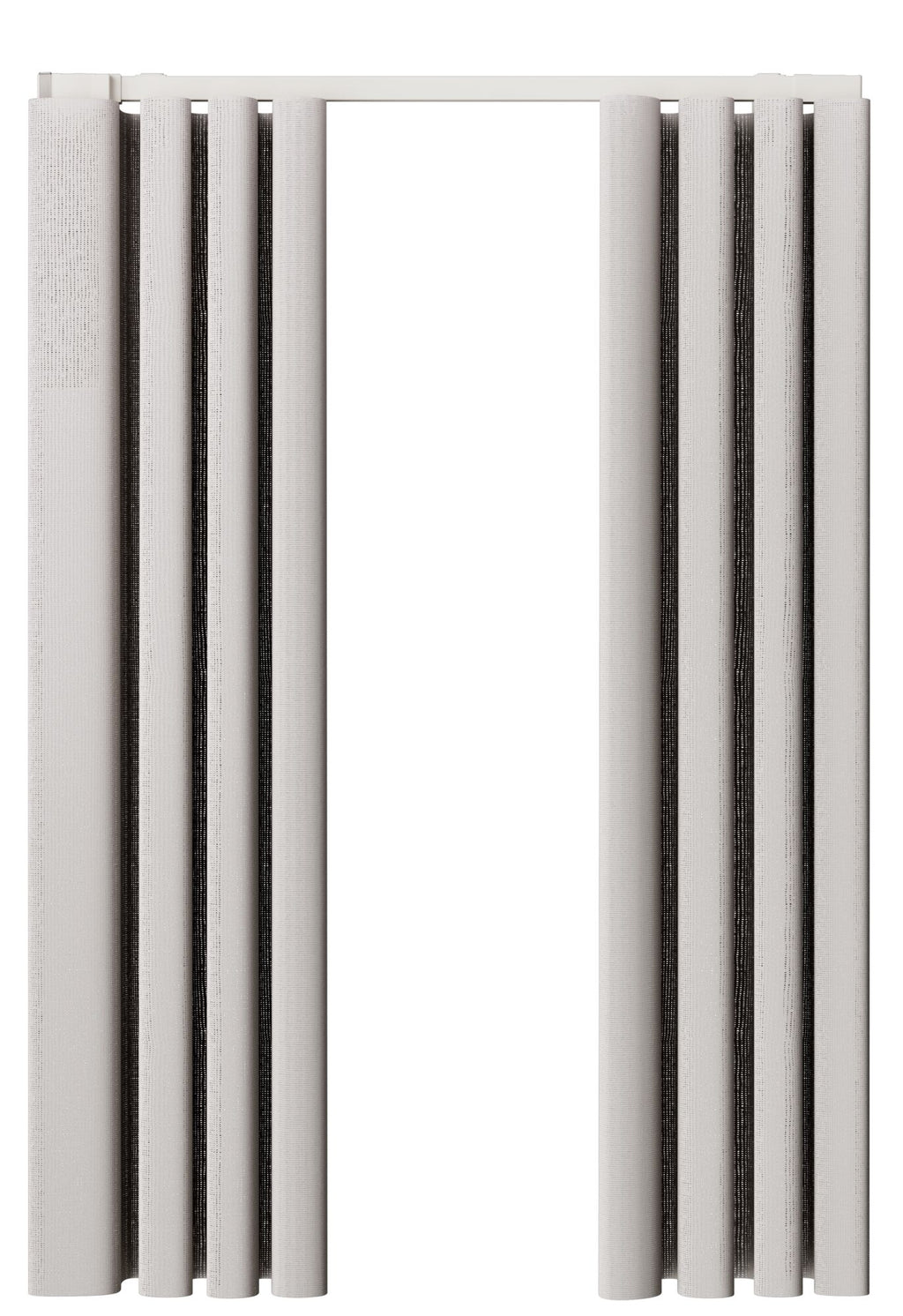 Elektrische Gordijnrails Wit MotionBlinds