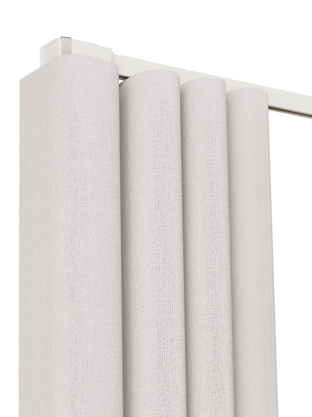 Elektrische Gordijnrails Wit MotionBlinds