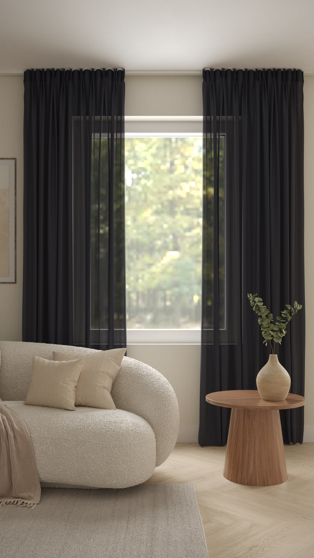 Inbetween Batist Antraciet 9948