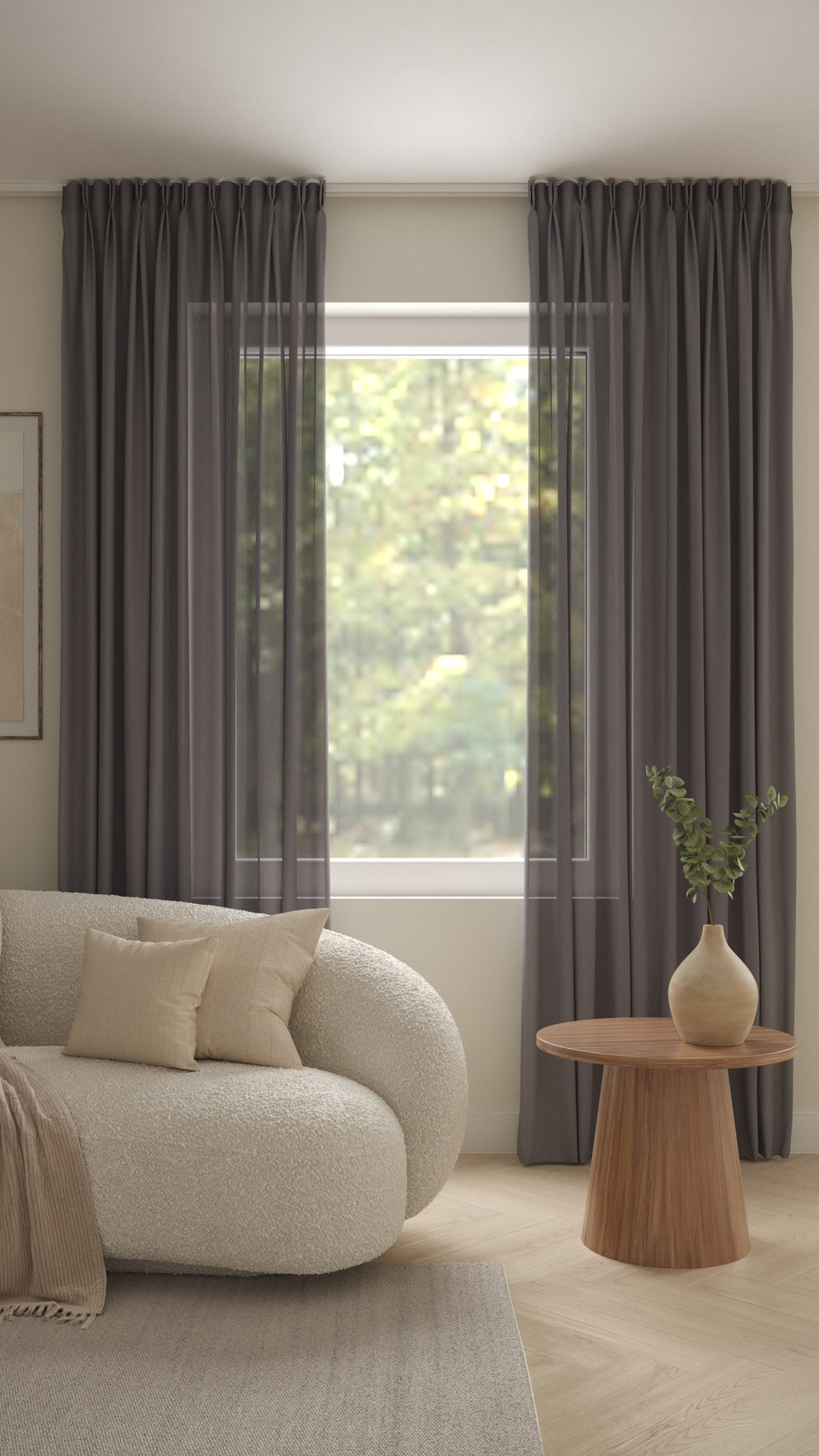 Inbetween Batist Grijs 9906A