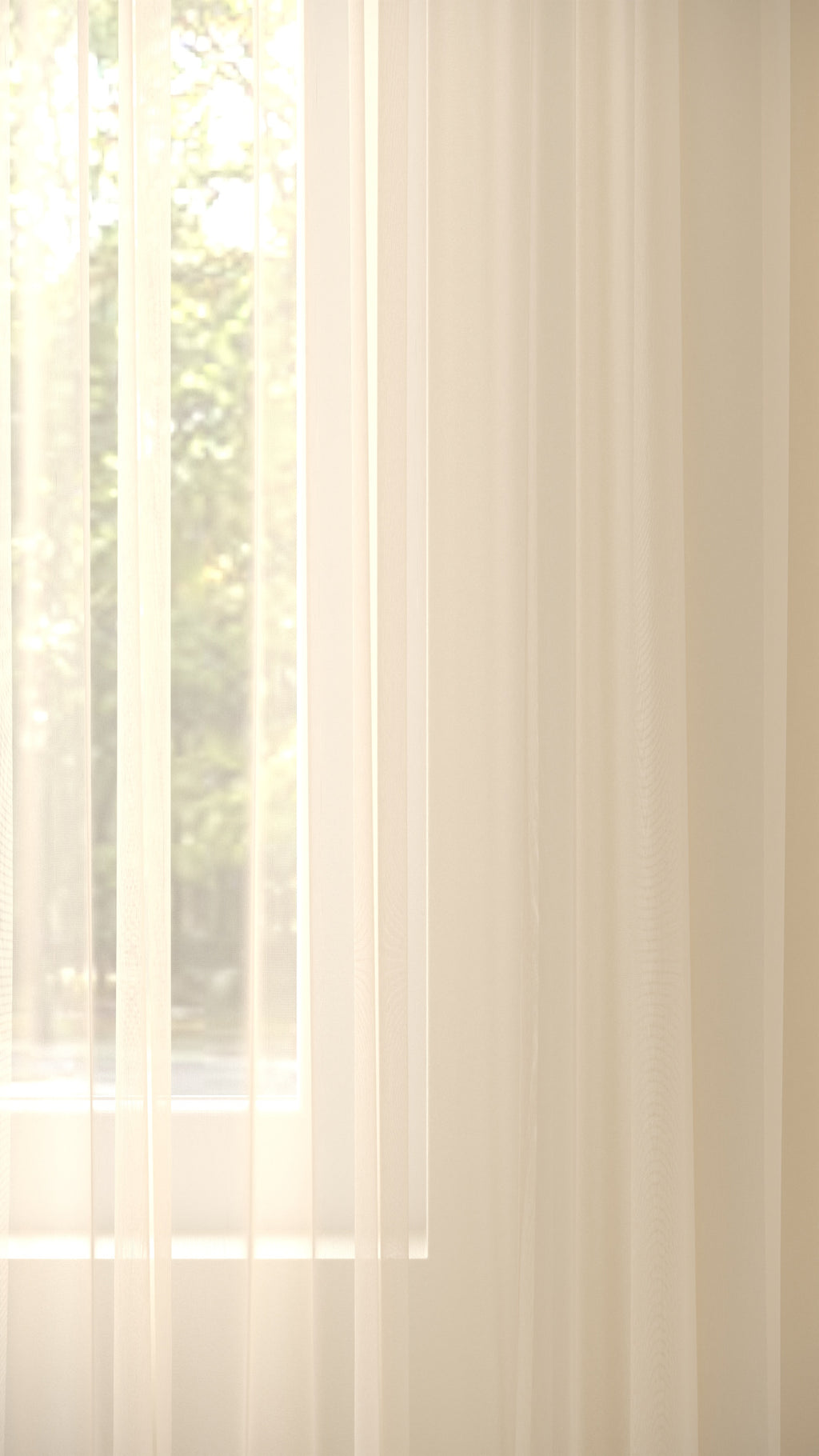 Franse Voile Champagne Extra Hoog