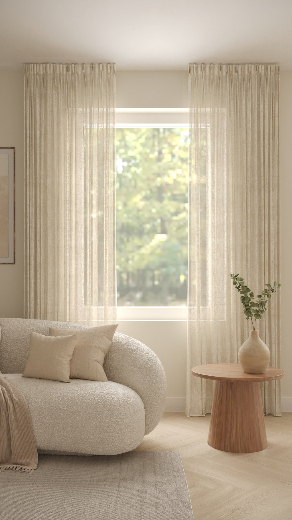 Inbetween Linnenlook Lichtbeige