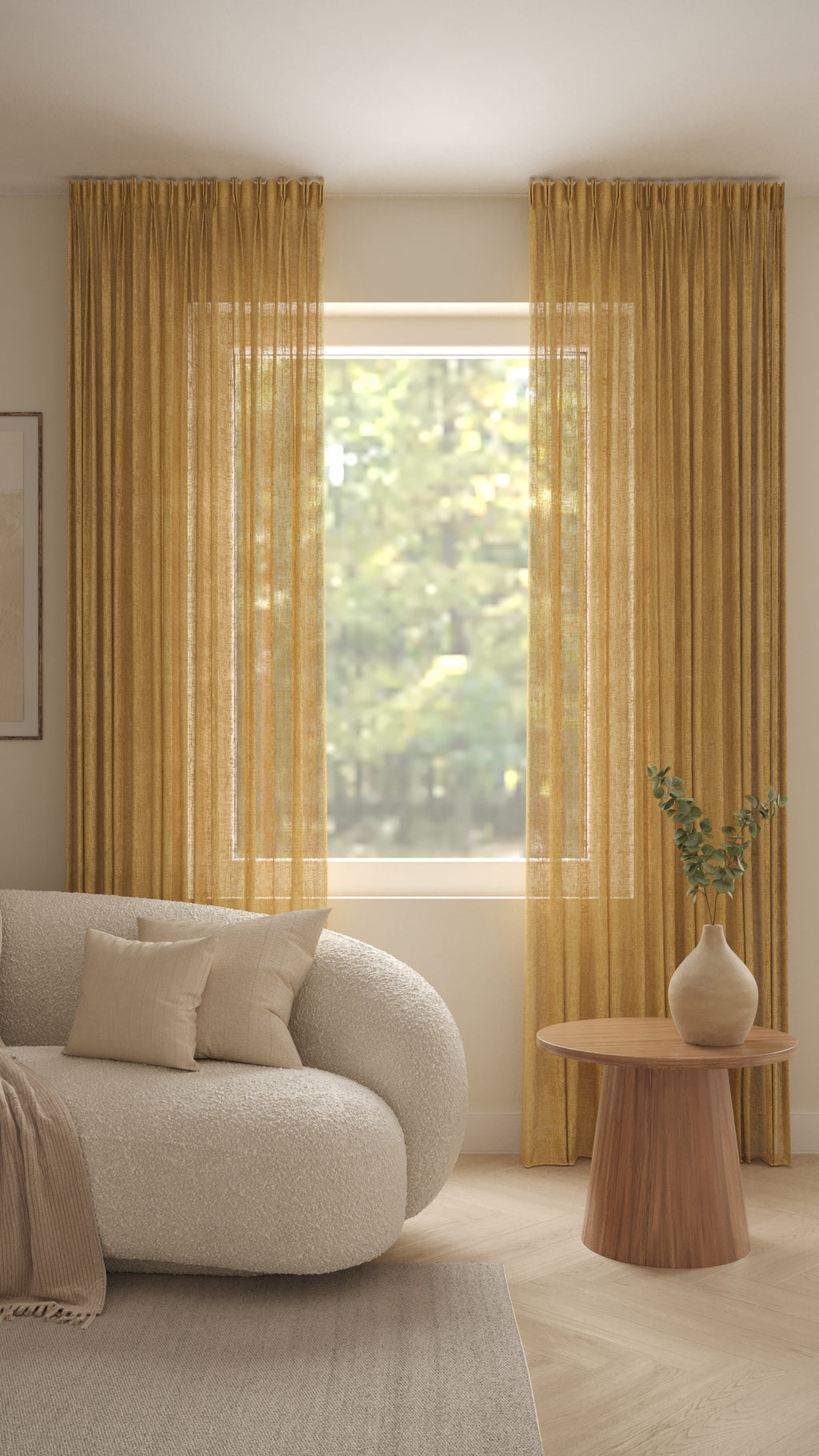 Inbetween Linnenlook Oker