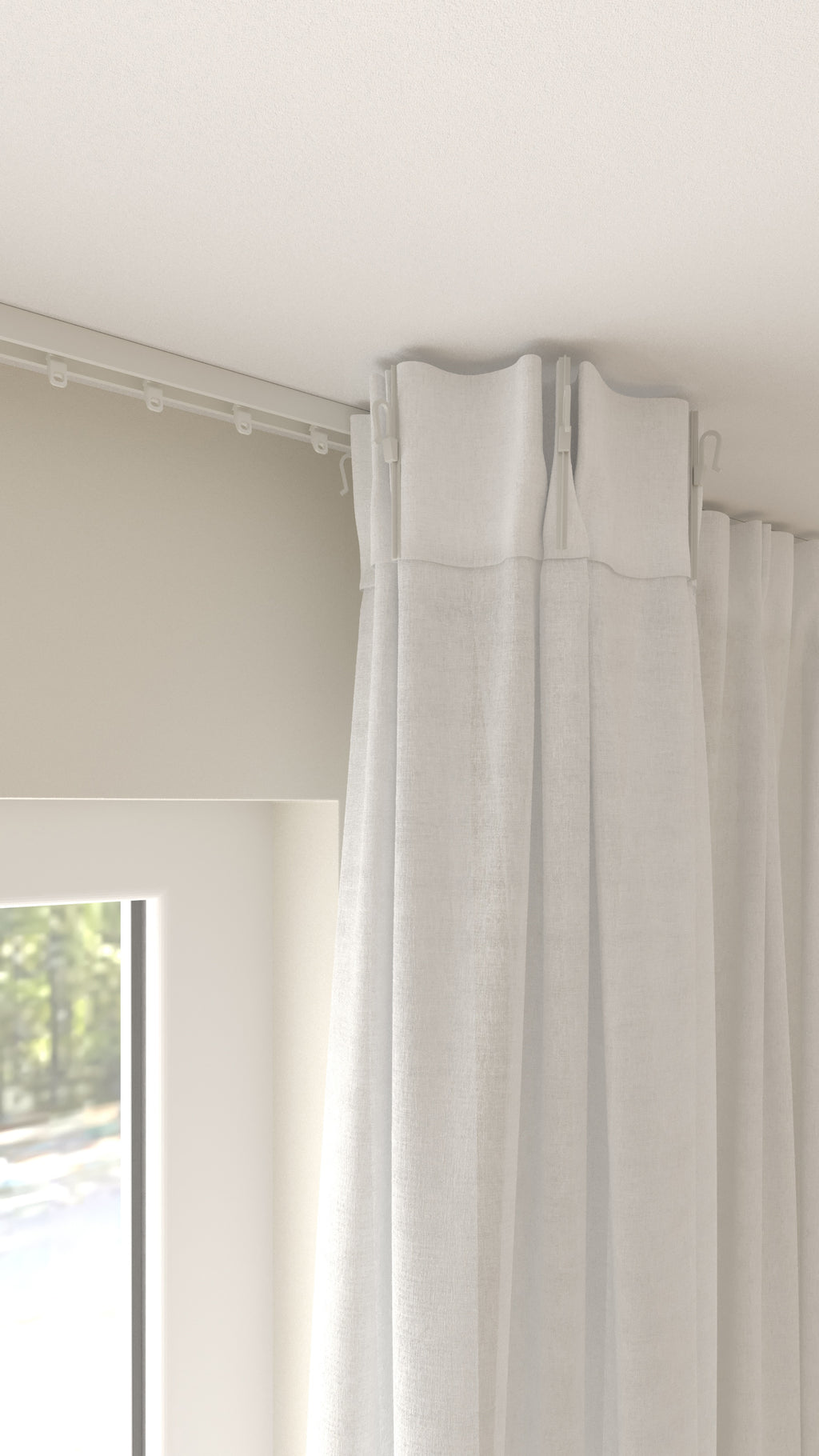 Inbetween Linnenlook Wit