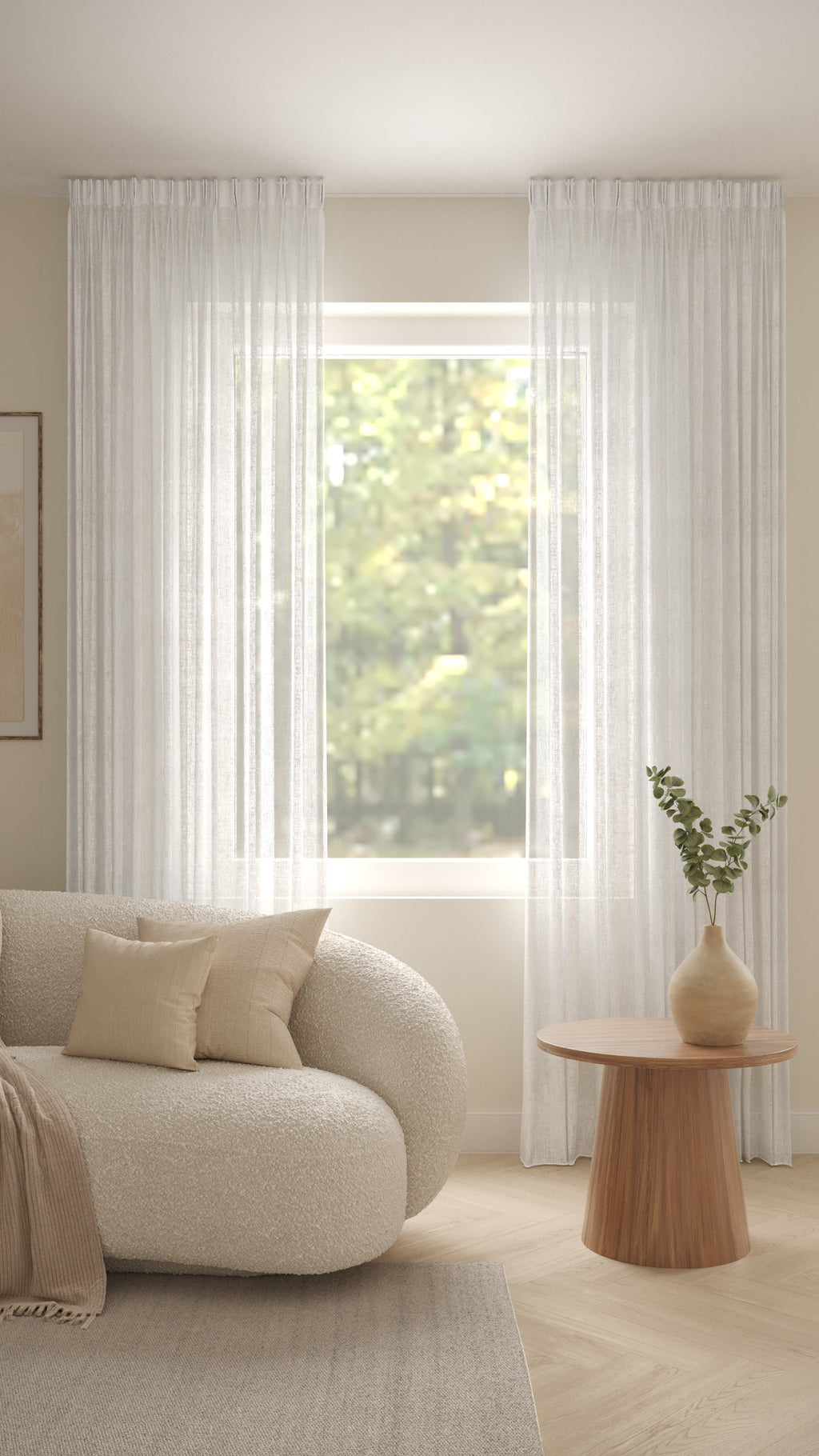 Inbetween Linnenlook Wit