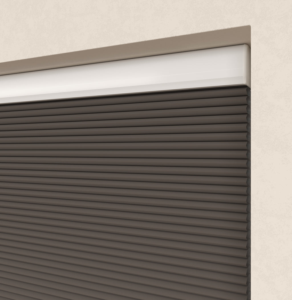 Premium Plissé gordijnen Parijs Donkergrijs Verduister 5210