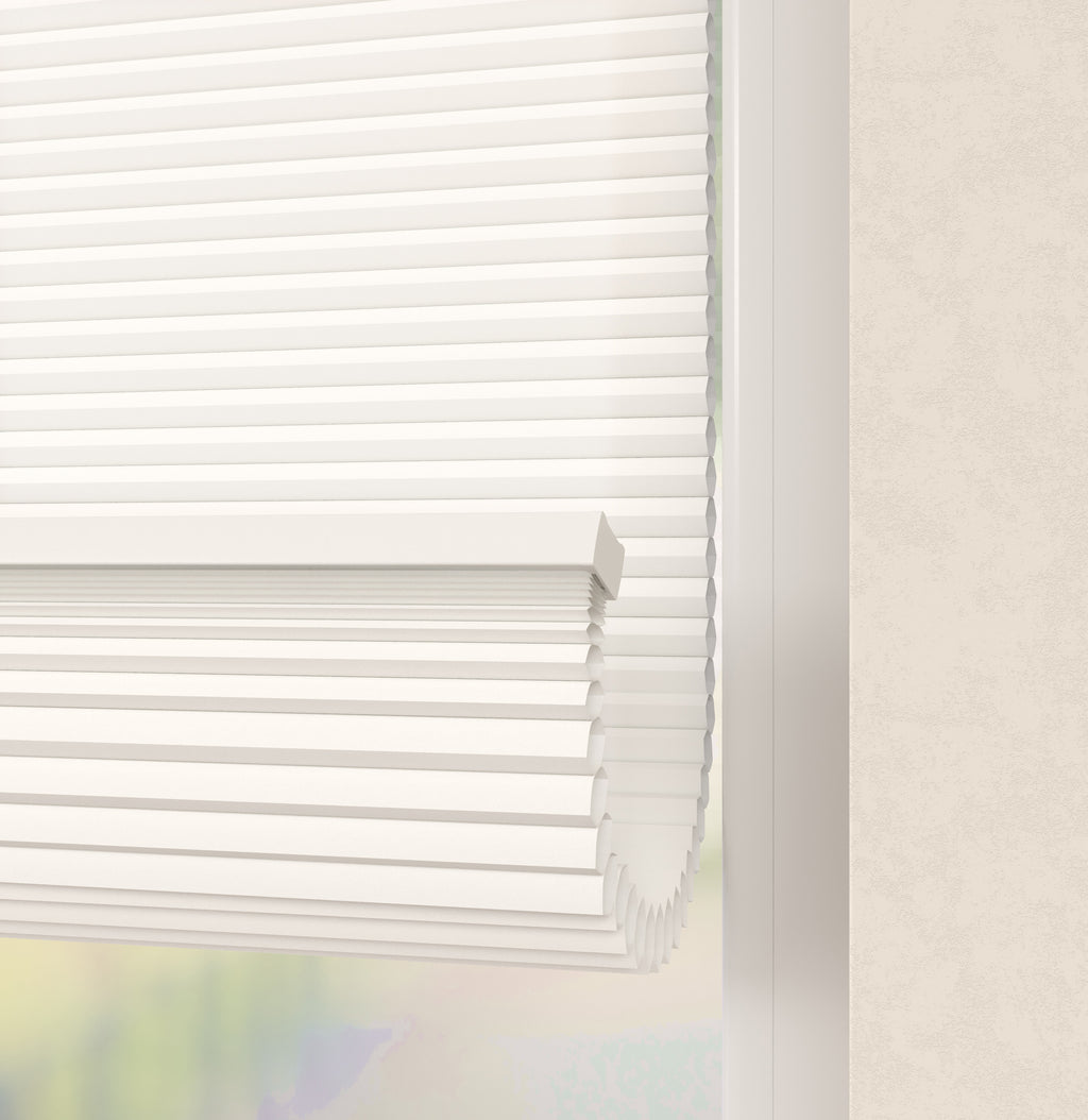 Premium Plissé gordijnen Monaco Wit 01