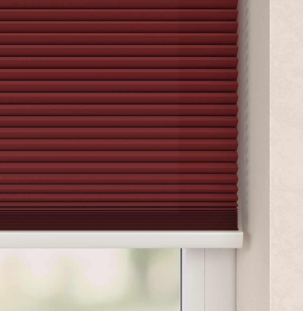 Plissé Gordijn Premium Monaco Rood 06 Afbeelding 2