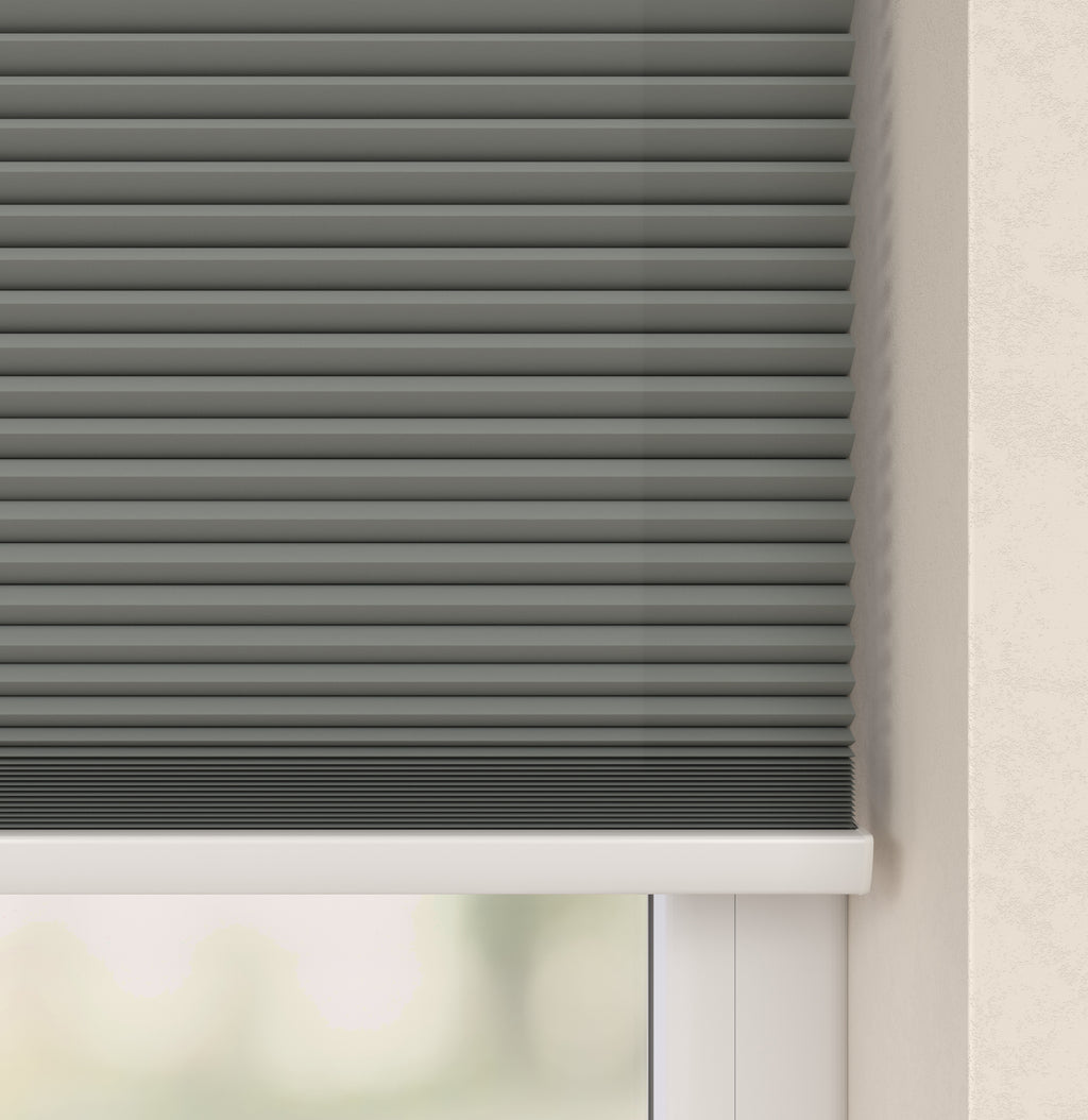 Plissé Gordijn Premium Monaco Grijs 11 Afbeelding 2