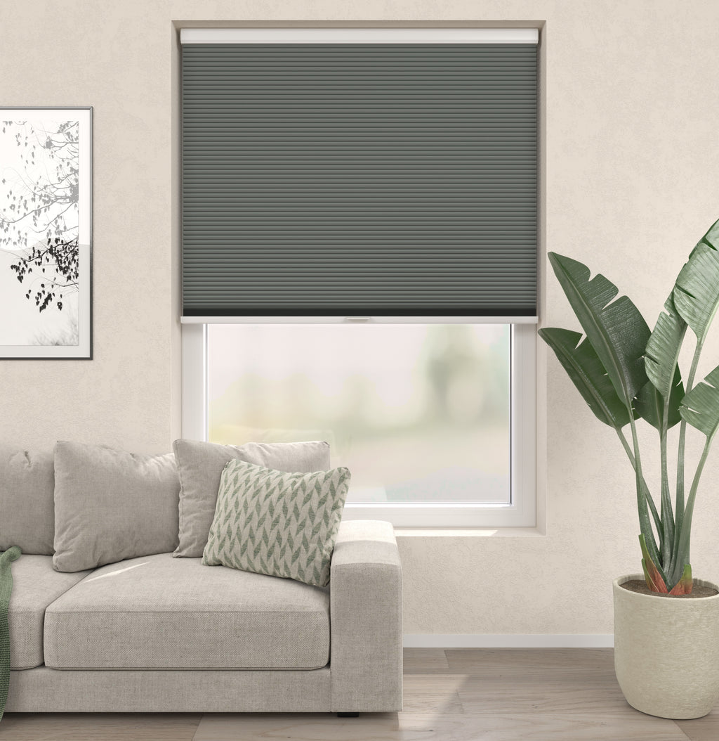 Plissé Gordijn Premium Monaco Grijs Verduister 11 Afbeelding 1