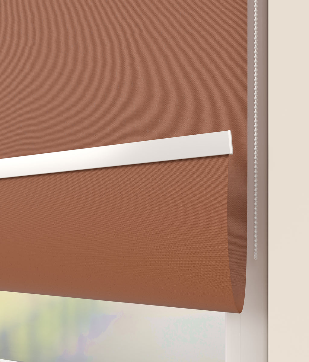 Elektrisch Rolgordijn Rome Mocha 824
