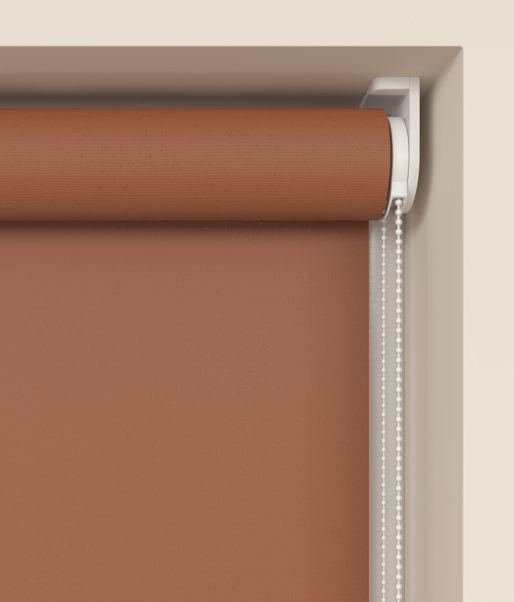 Elektrisch Rolgordijn Rome Mocha 824