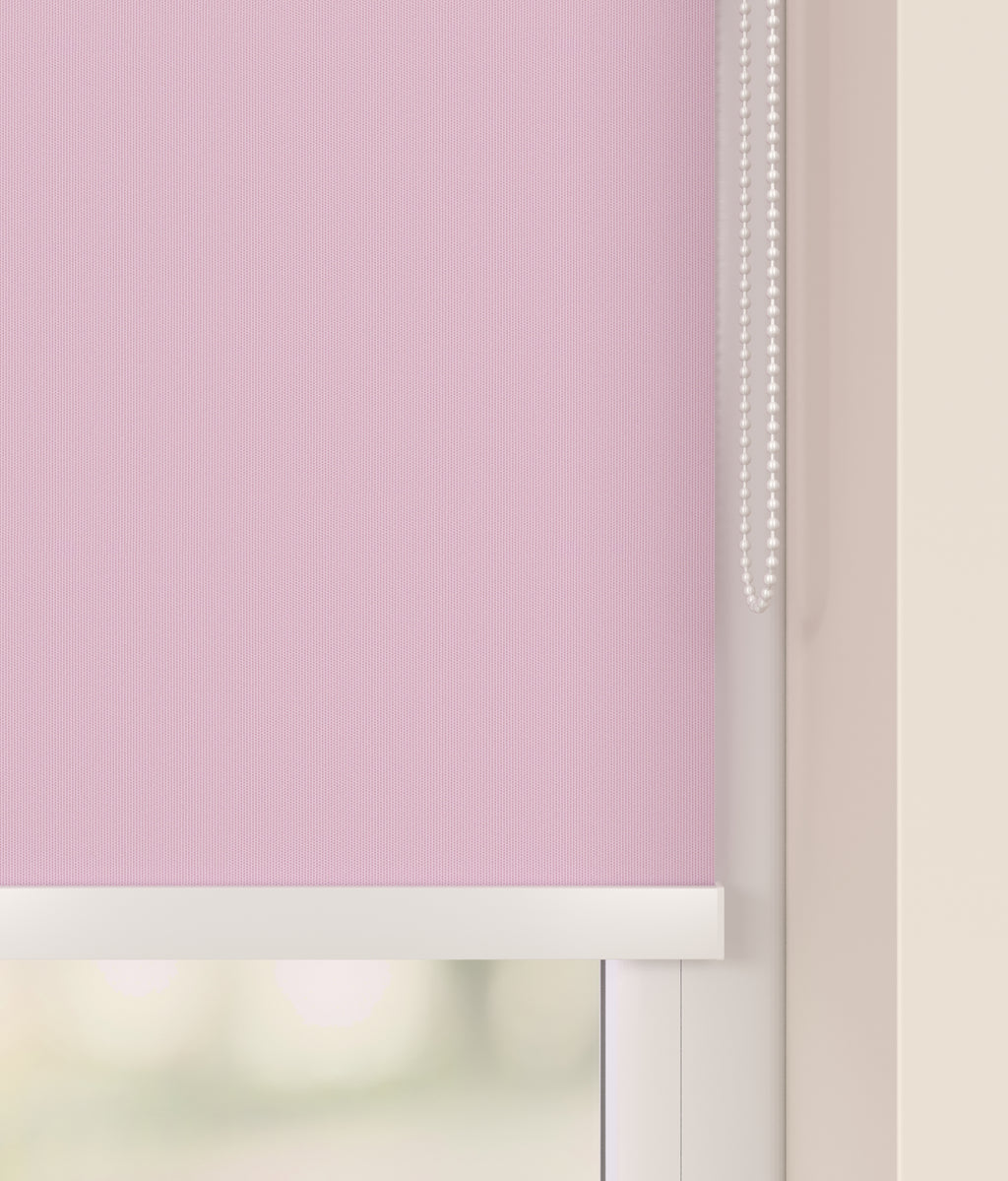 Elektrisch Rolgordijn Rome Verduister Licht Roze 5910 Afbeelding 2