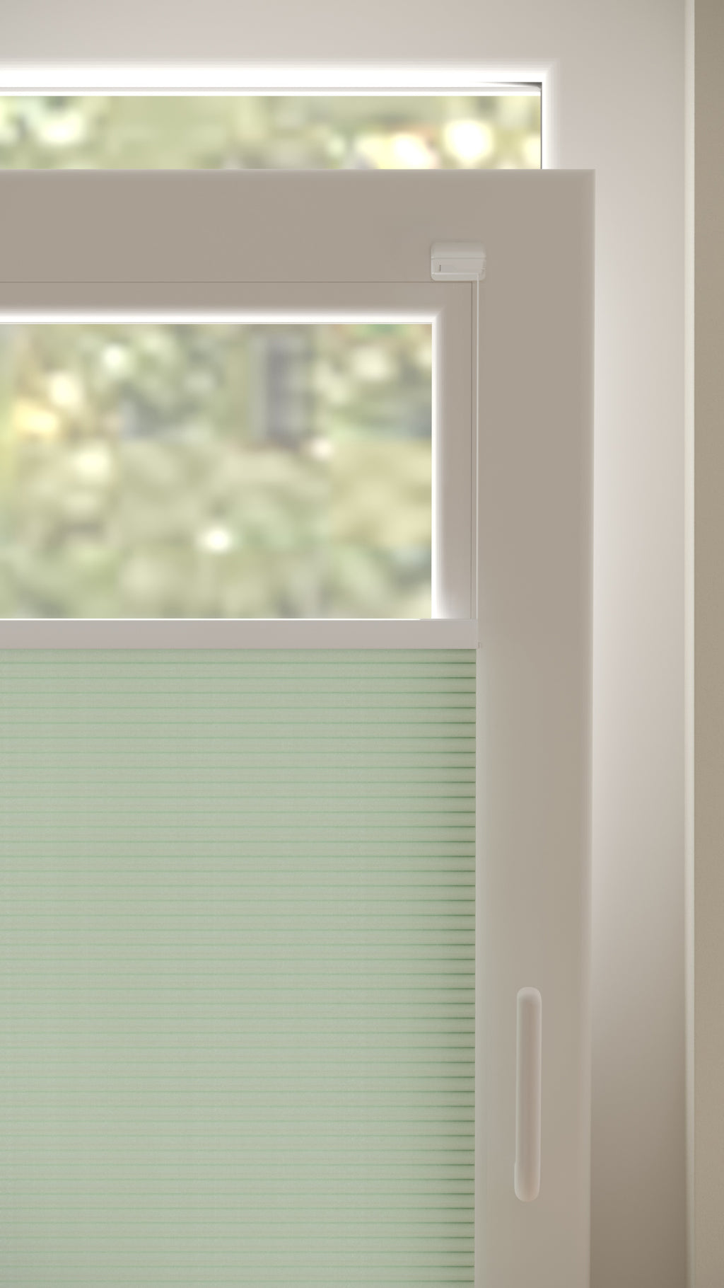 Plissé Gordijn Trend Zachtgroen 08 Draai Kiep Afbeelding 2