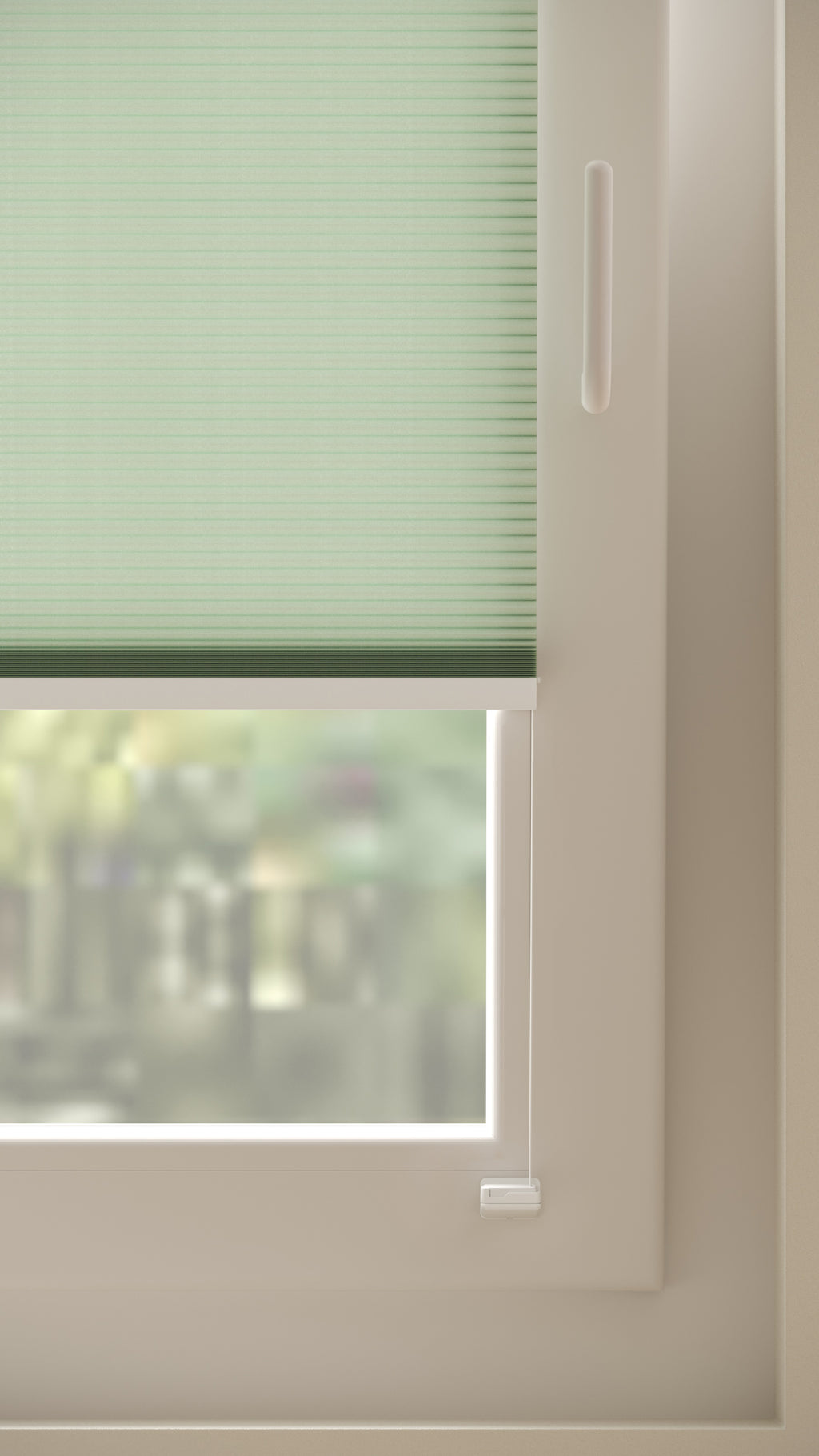 Plissé gordijnen Trend Zachtgroen 08 - Draai/kiep