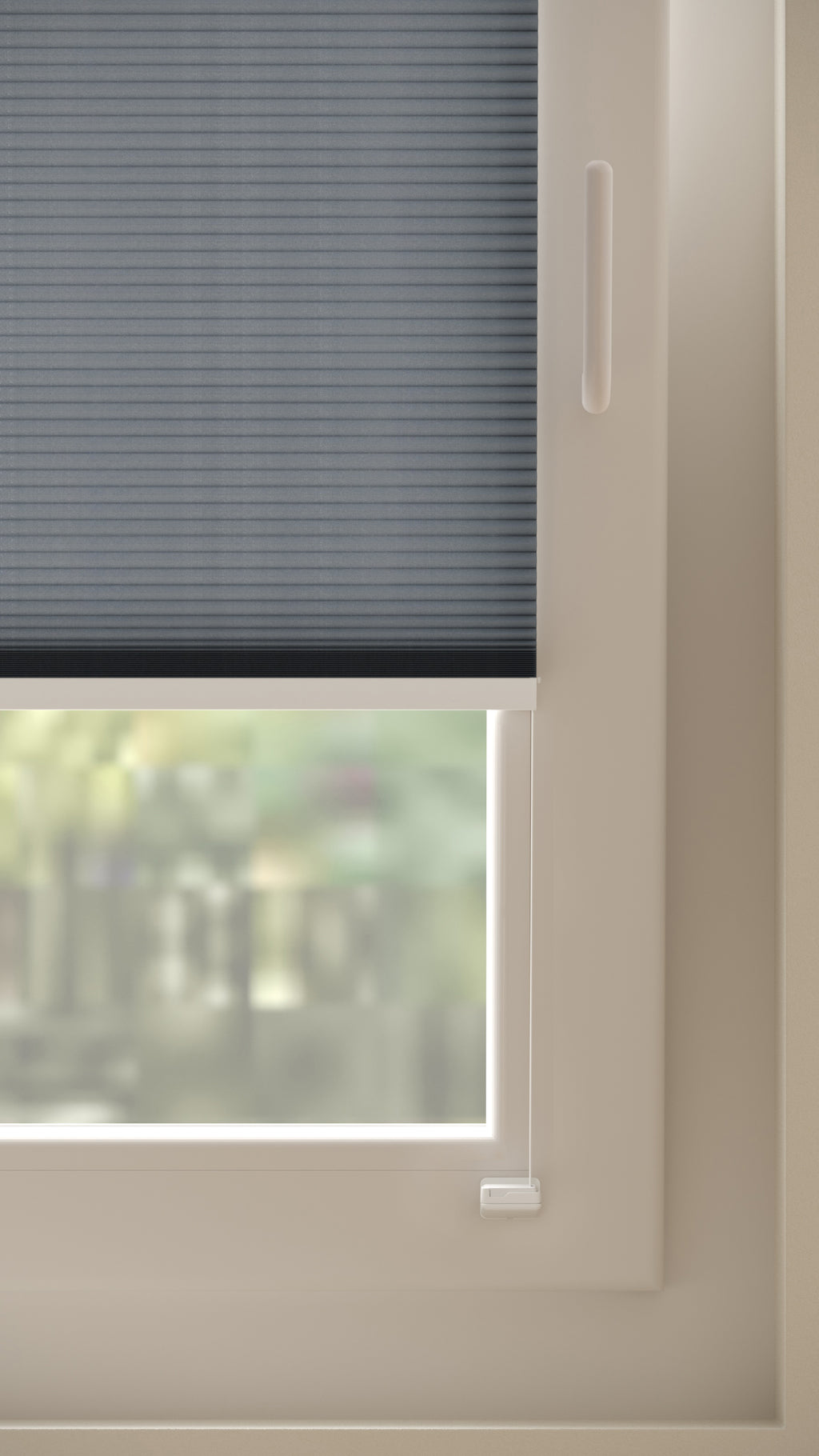 Plissé gordijnen Trend Staalblauw 10 - Draai/kiep