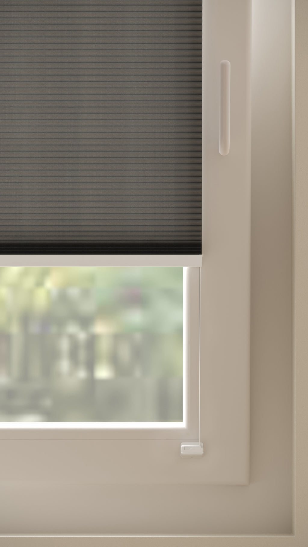 Plissé gordijnen Trend Zwart 14 - Draai/kiep