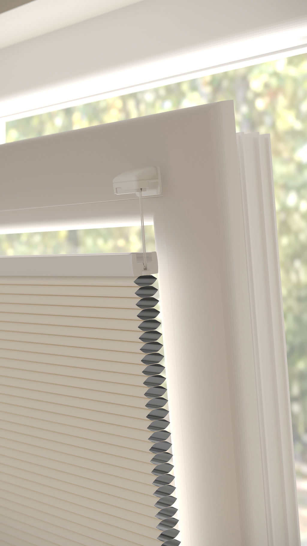 Plissé gordijnen Trend Beige Verduister 03 - Draai/kiep