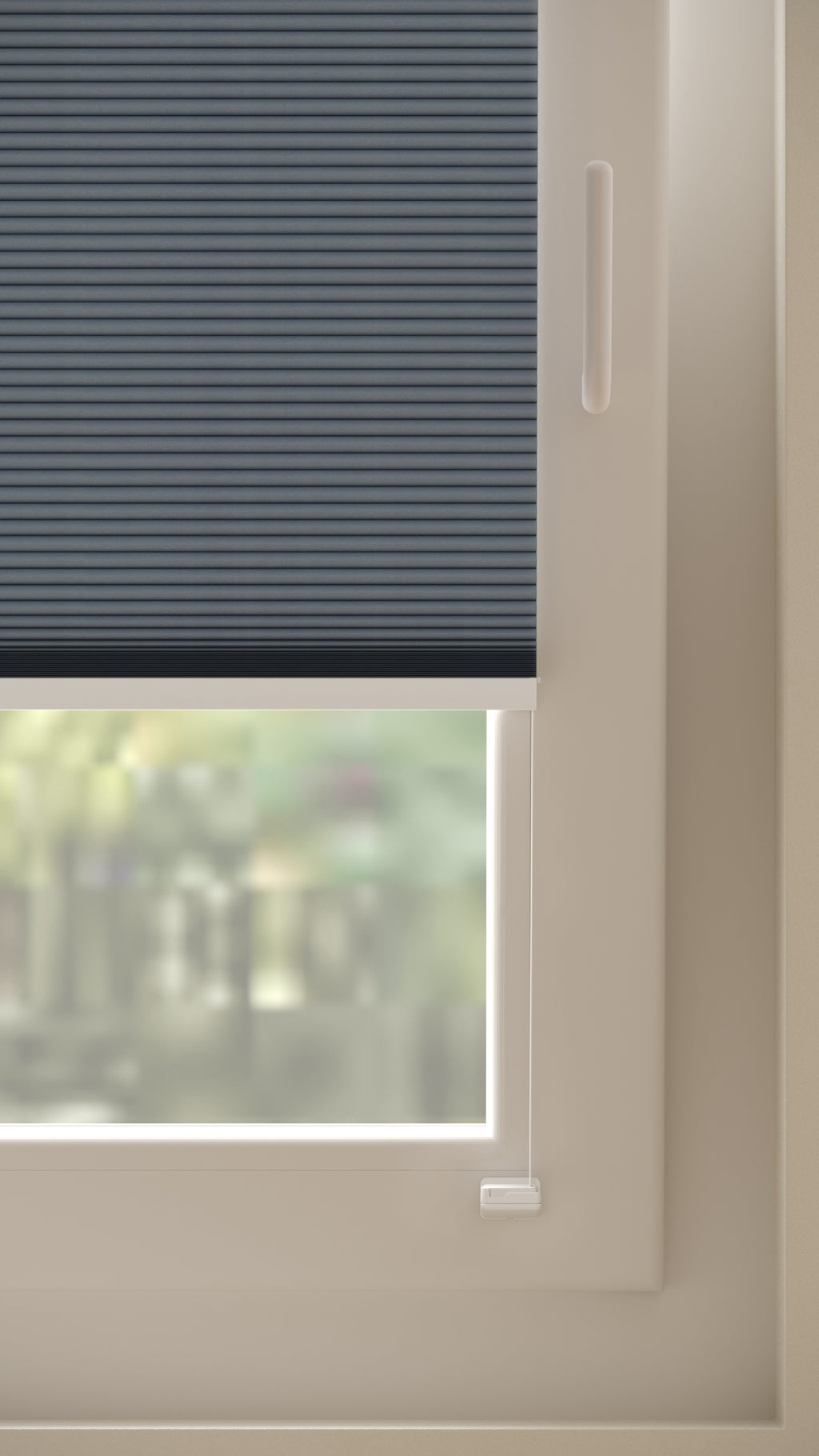 Plissé gordijnen Trend Staalblauw Verduister 10 - Draai/kiep