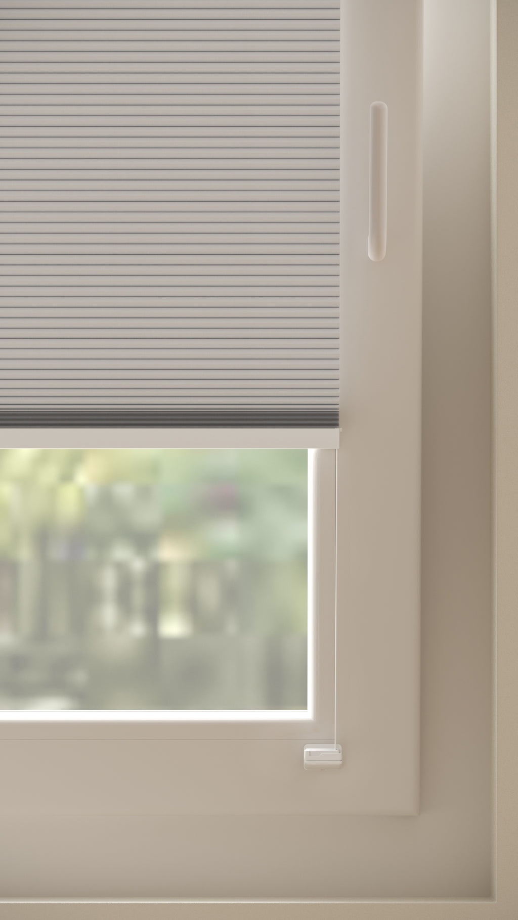 Plissé gordijnen Trend Lichtgrijs Verduister 11 - Draai/kiep