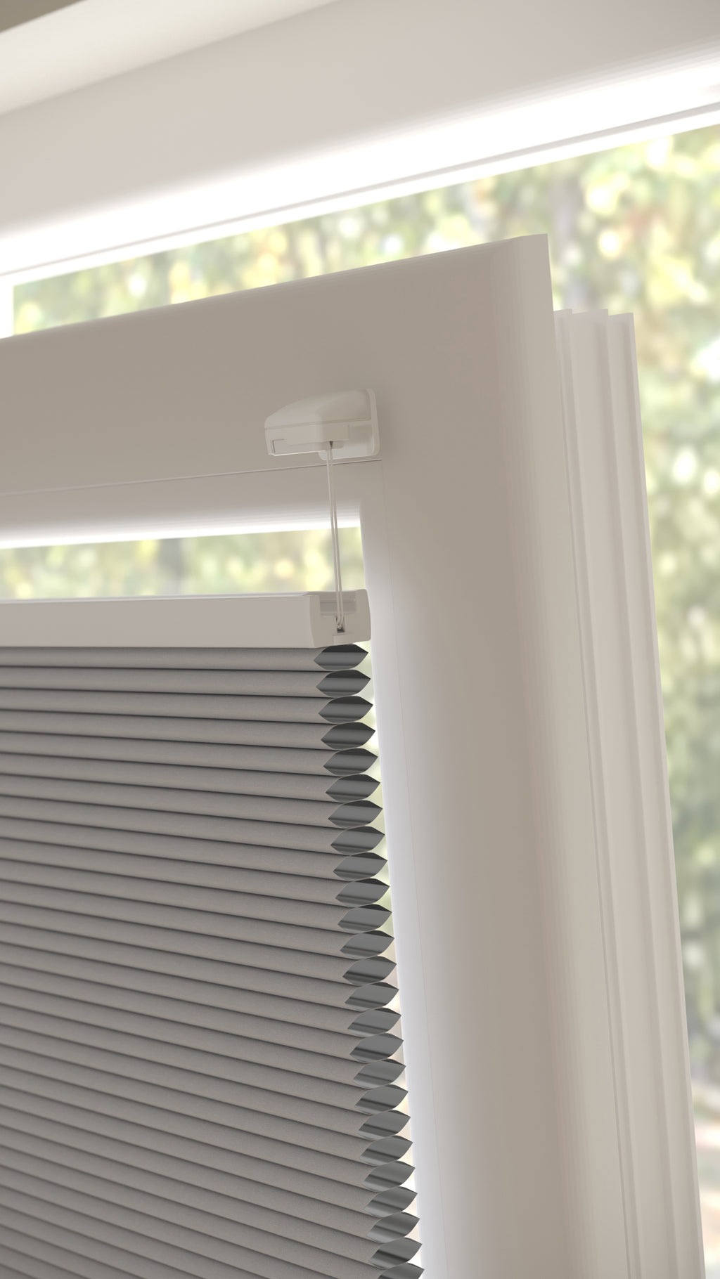 Plissé gordijnen Trend Grijs Verduister 13 - Draai/kiep