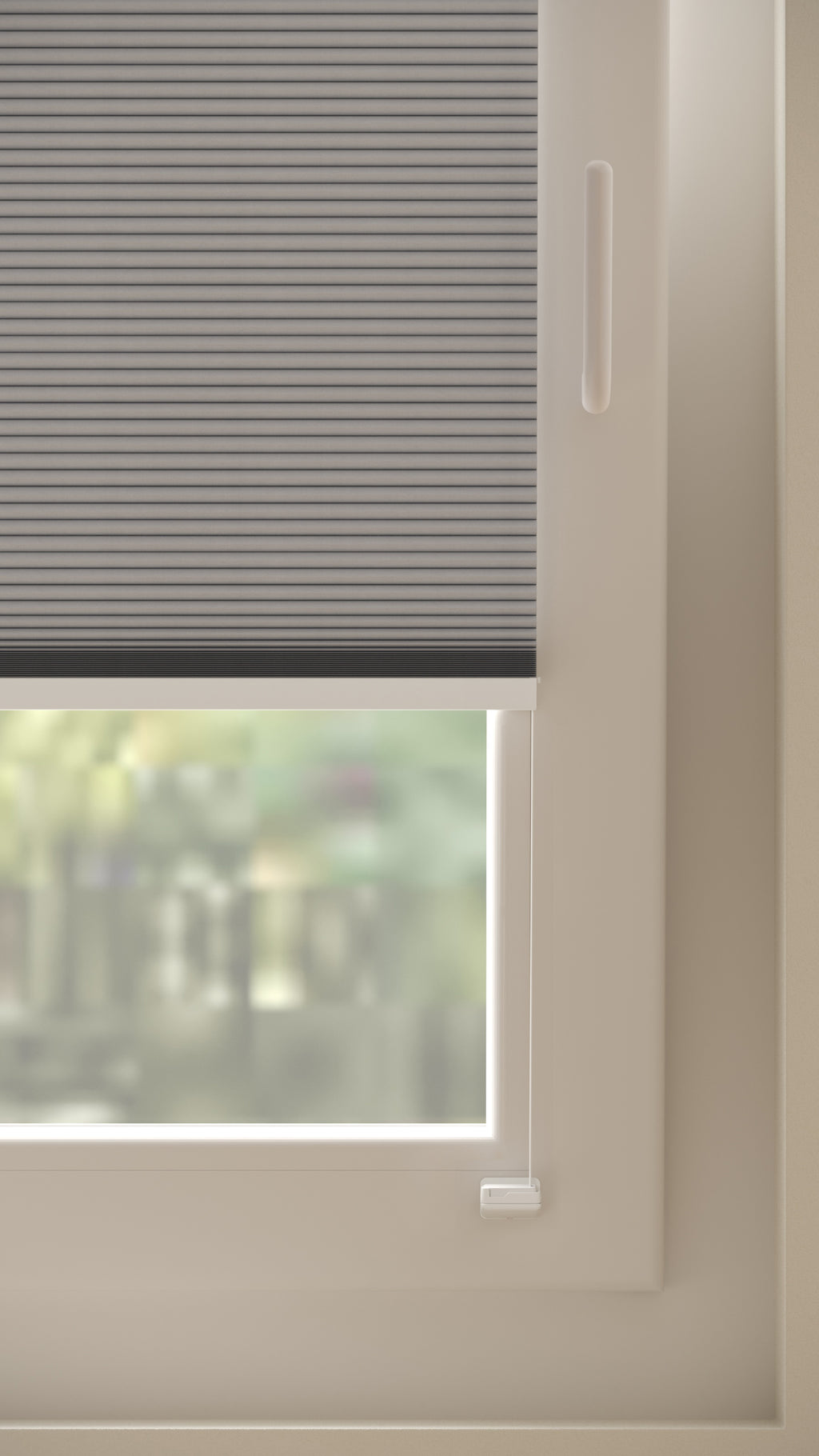 Plissé gordijnen Trend Grijs Verduister 13 - Draai/kiep