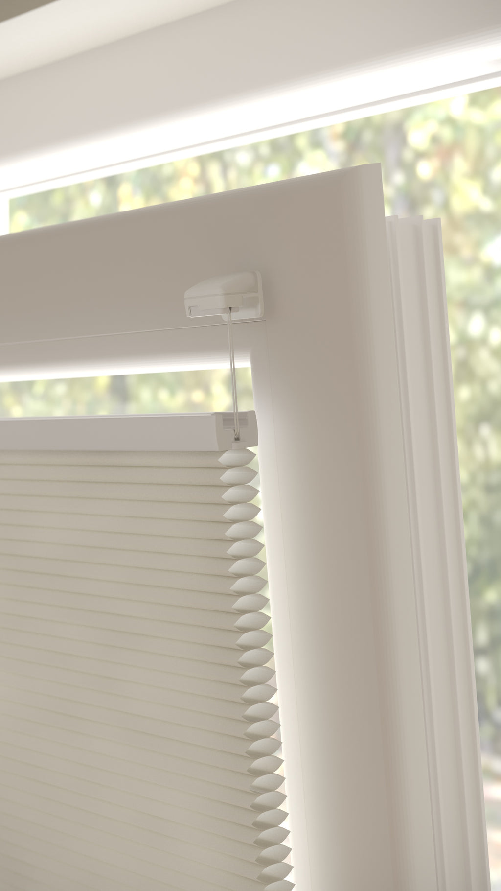 Plissé gordijnen Parijs Lichtzand 160 - Draai/kiep