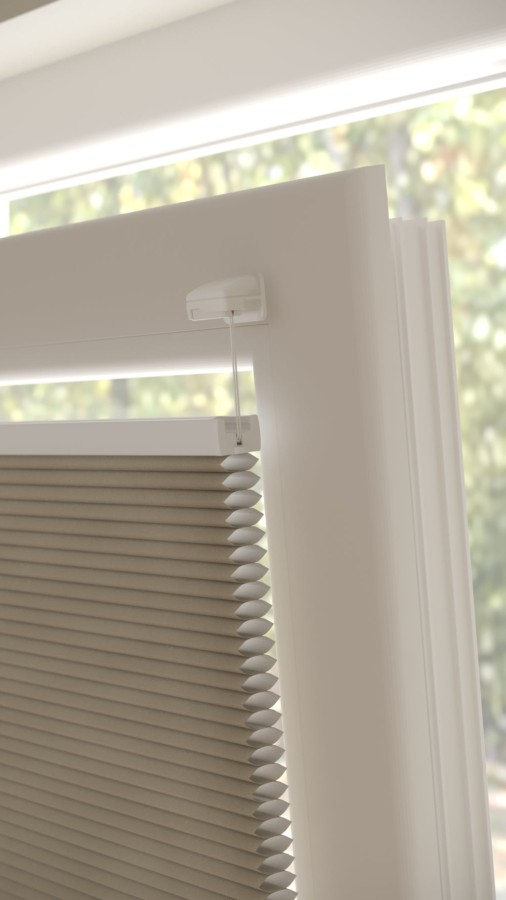 Plissé gordijnen Parijs Zand 170 - Draai/kiep