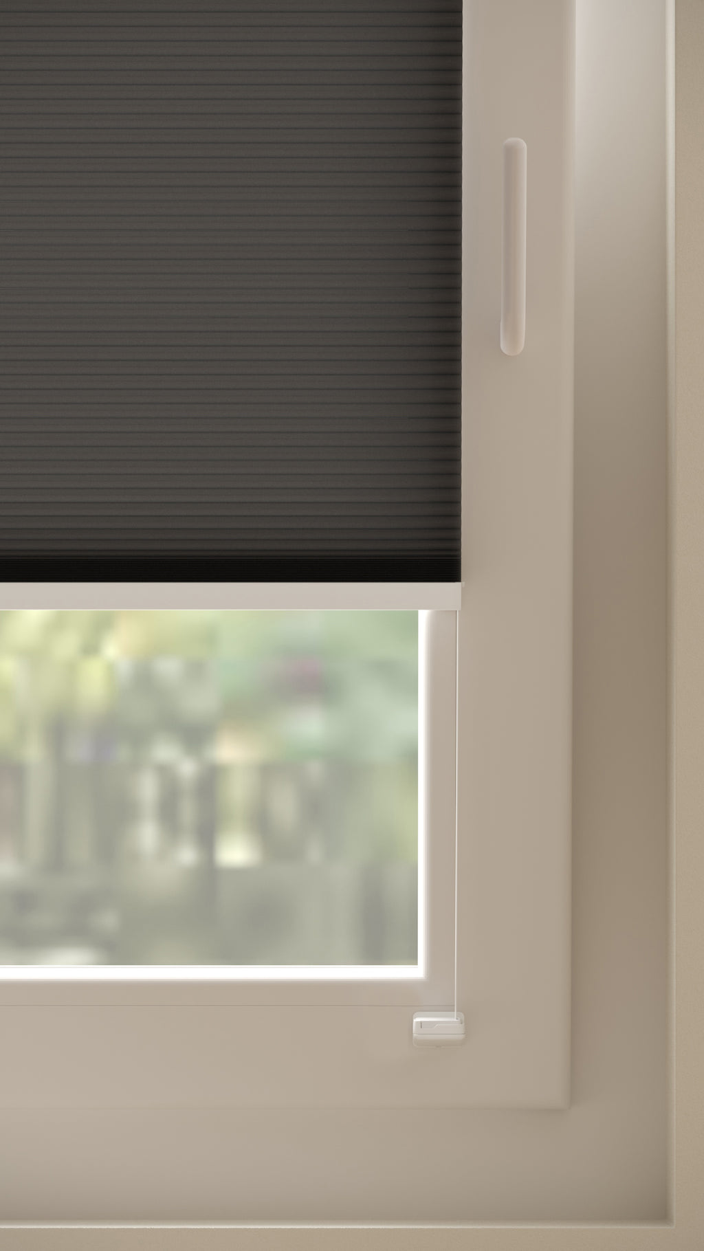 Plissé gordijnen Parijs Antraciet 200 - Draai/kiep