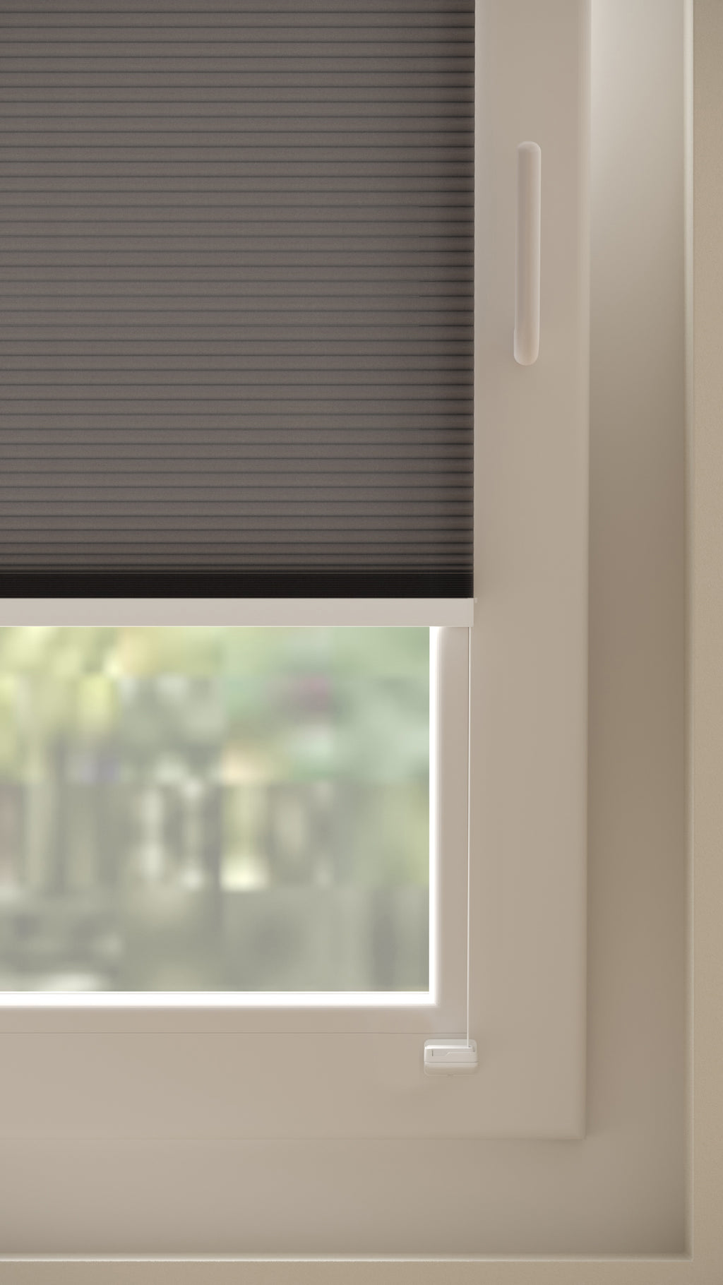 Plissé gordijnen Parijs Donkergrijs 210 - Draai/kiep