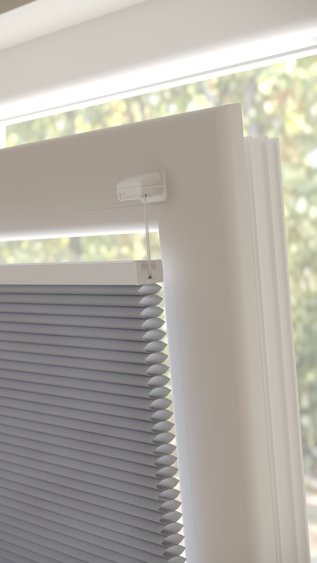 Plissé gordijnen Parijs Grijs 220 - Draai/kiep